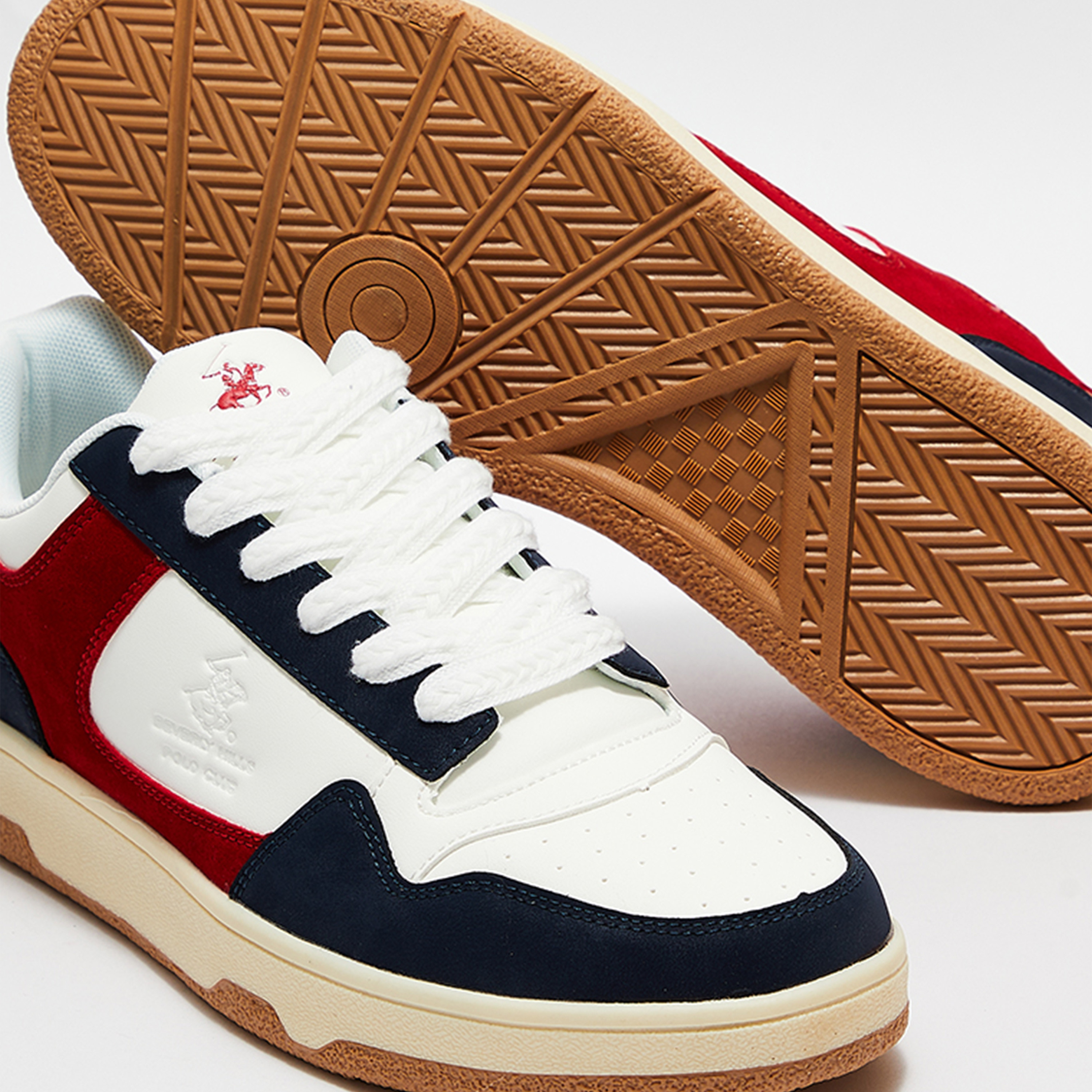 بيفرلي هيلز بولو كلوب- حذاء رياضي للرجال بكاحل منخفض وأربطة | BP LR23-102-men-shoes-sneakers-image-4