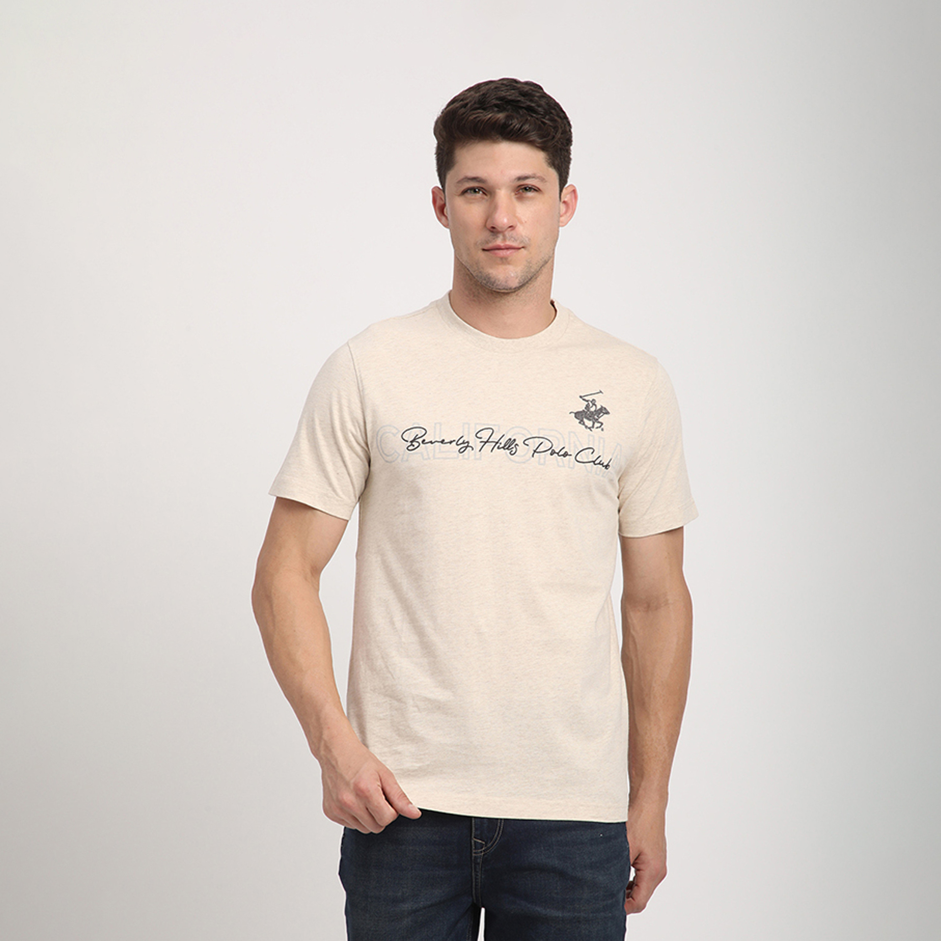 بيفرلي هيلز بولو كلوب-  تي شيرت بأكمام قصيرة وياقة مستديرة ومطرّزة-men-clothing-tshirtsandpolos-tshirts-image-5