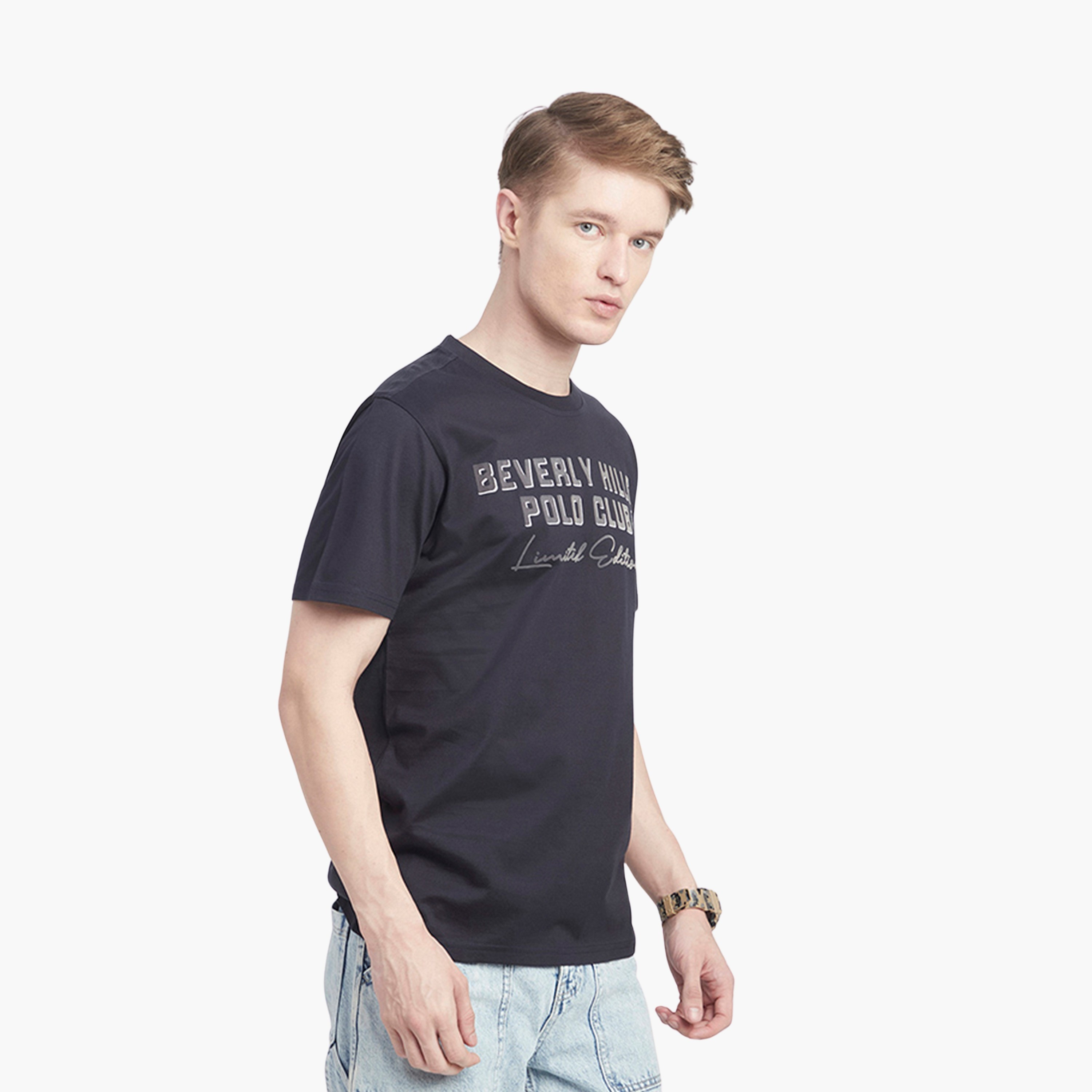 Beverly Hills Polo Club Printed Round Neck Short Sleeves T-shirt-men-clothing-tshirtsandpolos-tshirts-image-3
