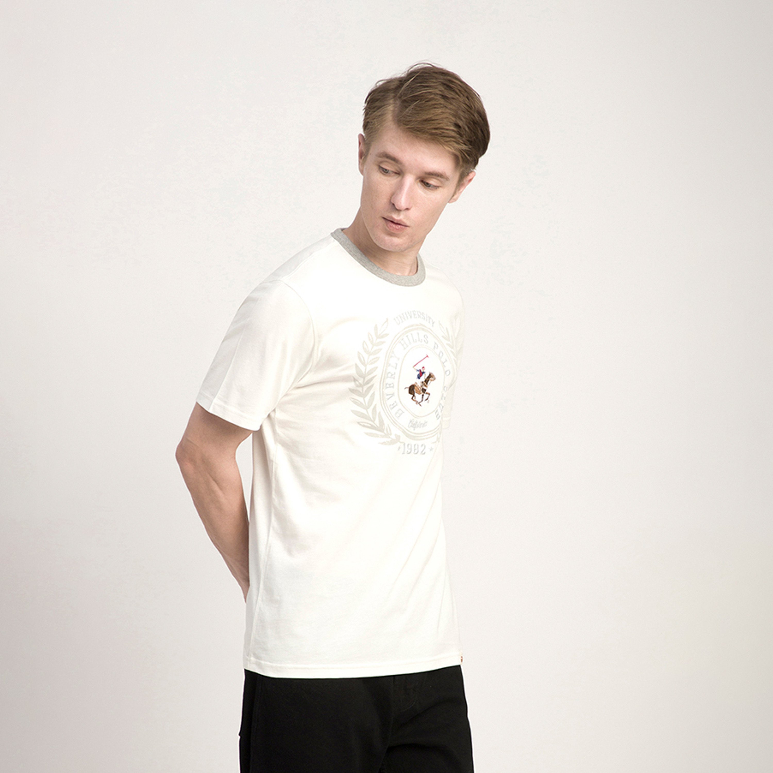 بيفرلي هيلز بولو كلوب-  تي شيرت مطبوع بياقة مستديرة وأكمام قصيرة-men-clothing-tshirtsandpolos-tshirts-image-7