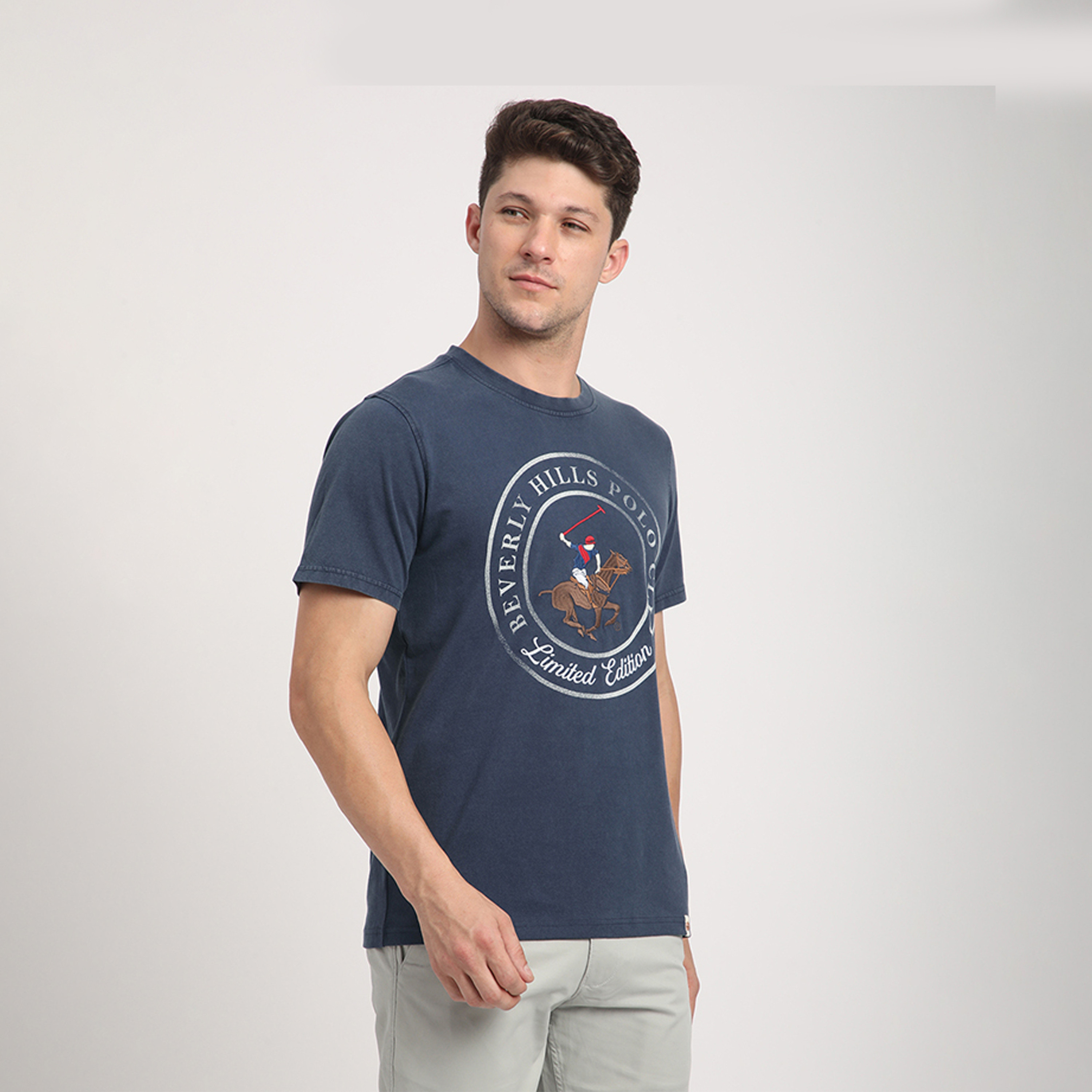 Beverly Hills Polo Club Embroidered Round Neck Short Sleeves T-shirt-men-clothing-tshirtsandpolos-tshirts-image-3