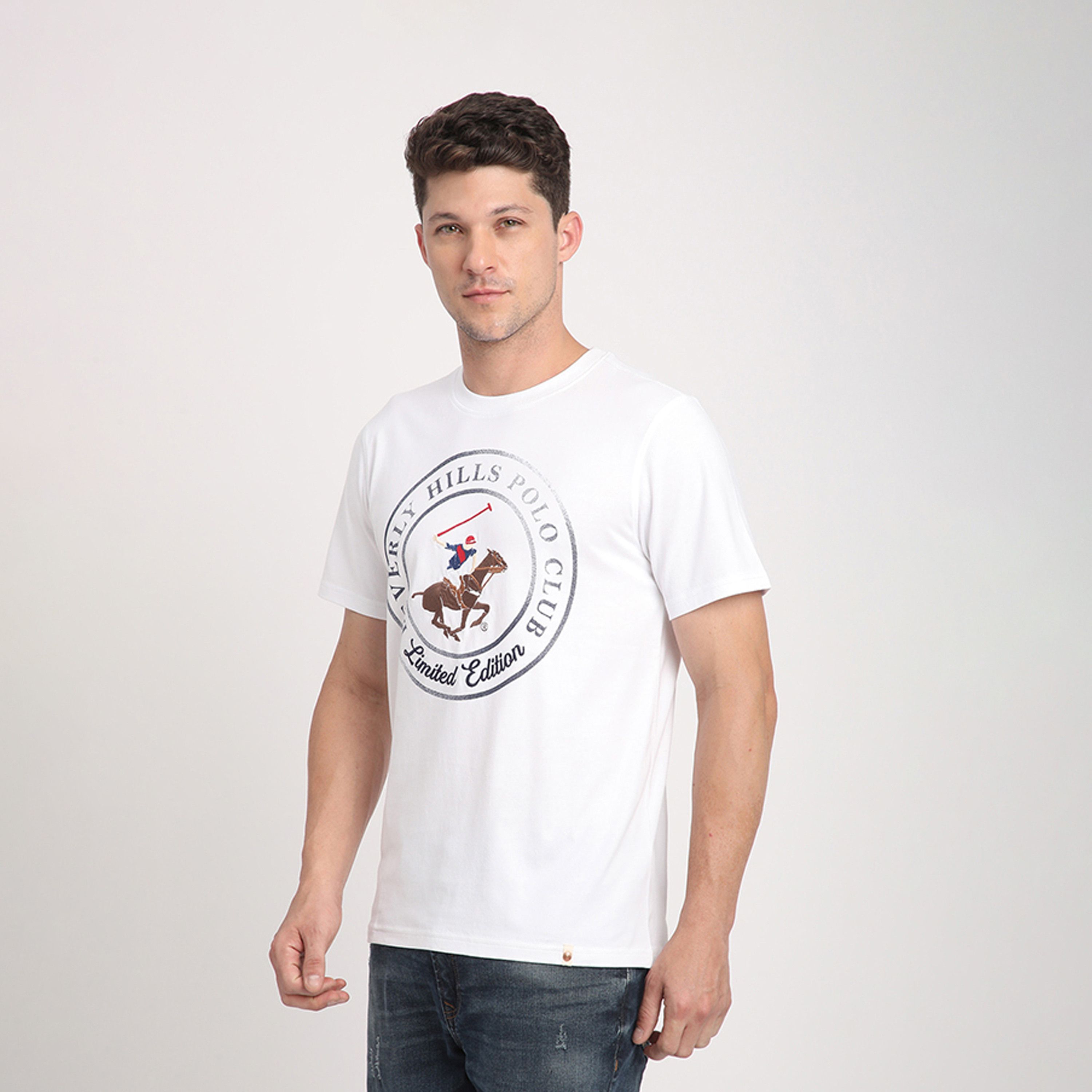 بيفرلي هيلز بولو كلوب-  تي شيرت بأكمام قصيرة وياقة مستديرة ومطرّزة-men-clothing-tshirtsandpolos-tshirts-image-6