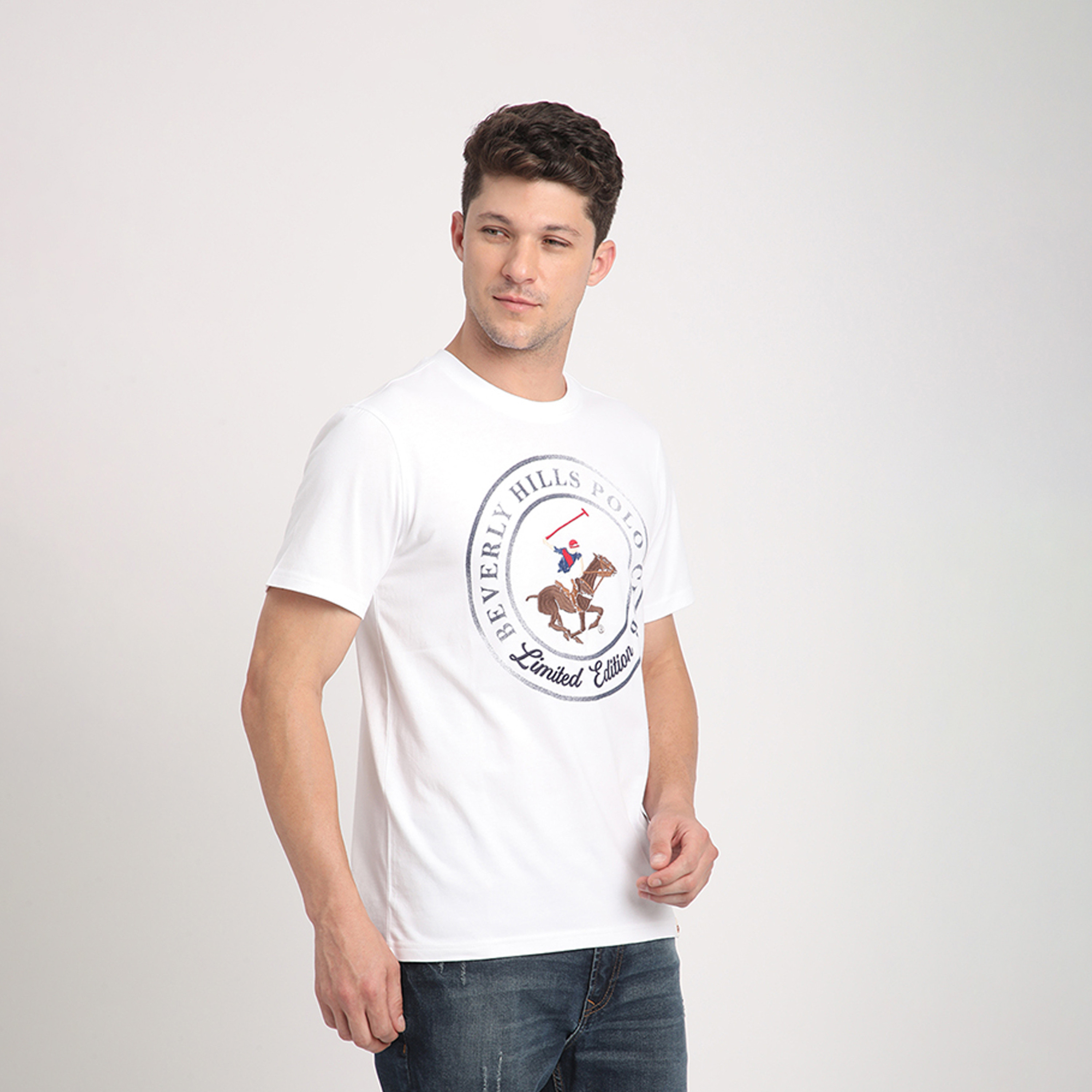 بيفرلي هيلز بولو كلوب-  تي شيرت بأكمام قصيرة وياقة مستديرة ومطرّزة-men-clothing-tshirtsandpolos-tshirts-image-7