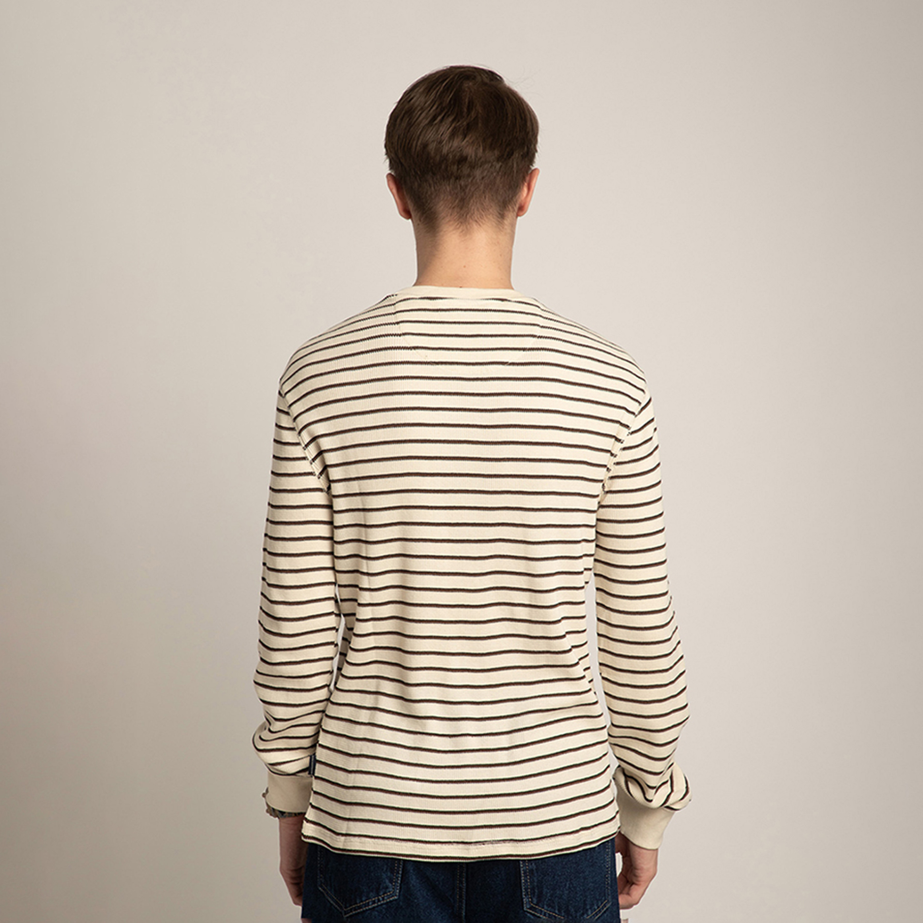 بيفرلي هيلز بولو كلوب-  تي شيرت مخطط بياقة مستديرة وأكمام طويلة-men-clothing-tshirtsandpolos-tshirts-image-4