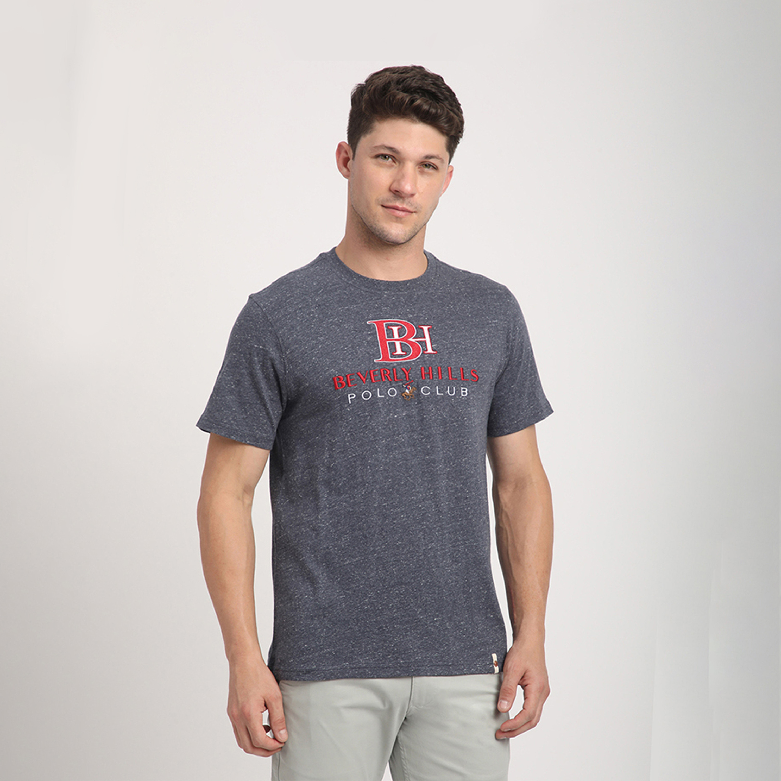 Beverly Hills Polo Club Embroidered Round Neck Short Sleeves T-shirt-men-clothing-tshirtsandpolos-tshirts-image-3