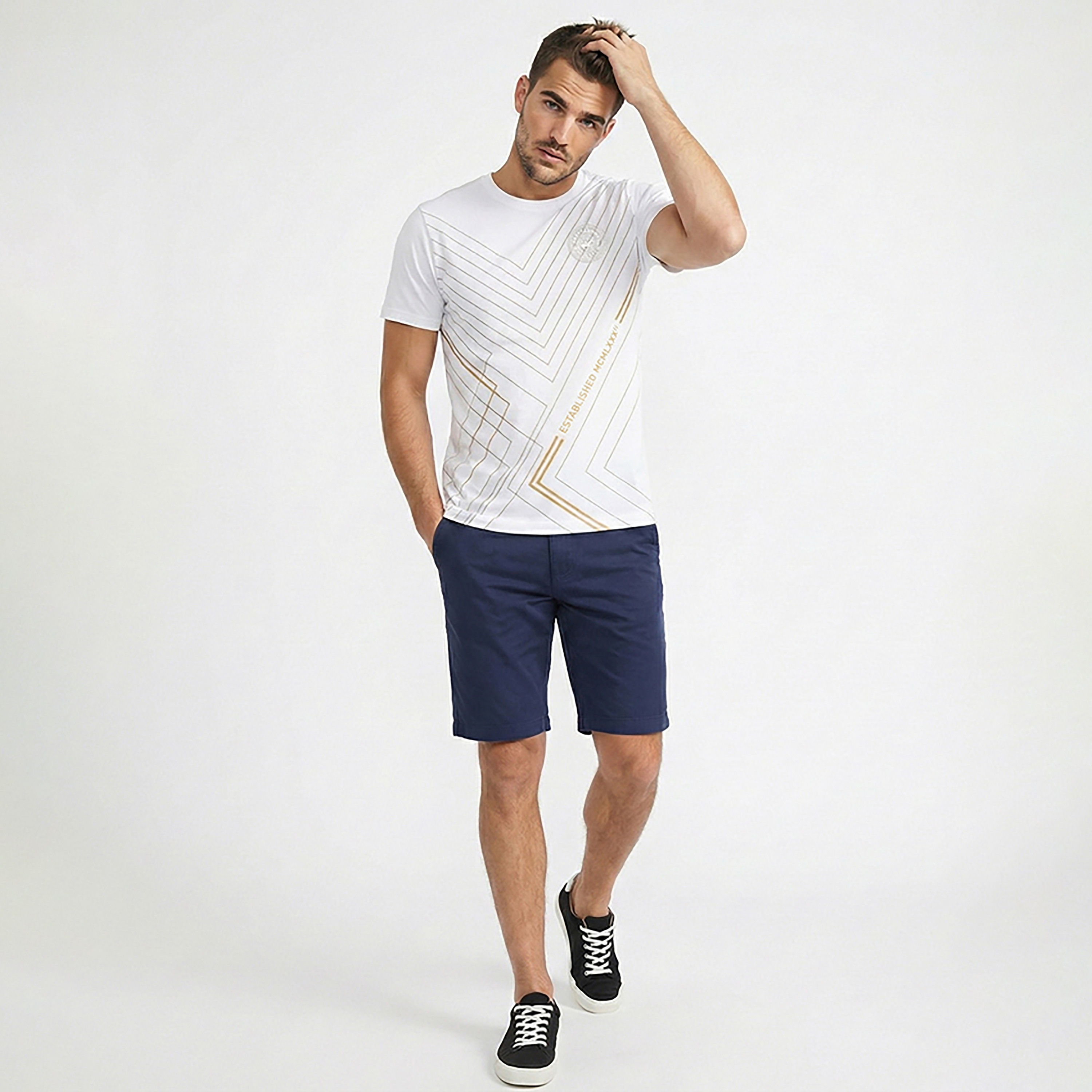 تيشيرت رجالي بأكمام قصيرة ورقبة مستديرة بطبعة هندسية من بيفرلي هيلز بولو كلوب-men-clothing-tshirtsandpolos-tshirts-image-11