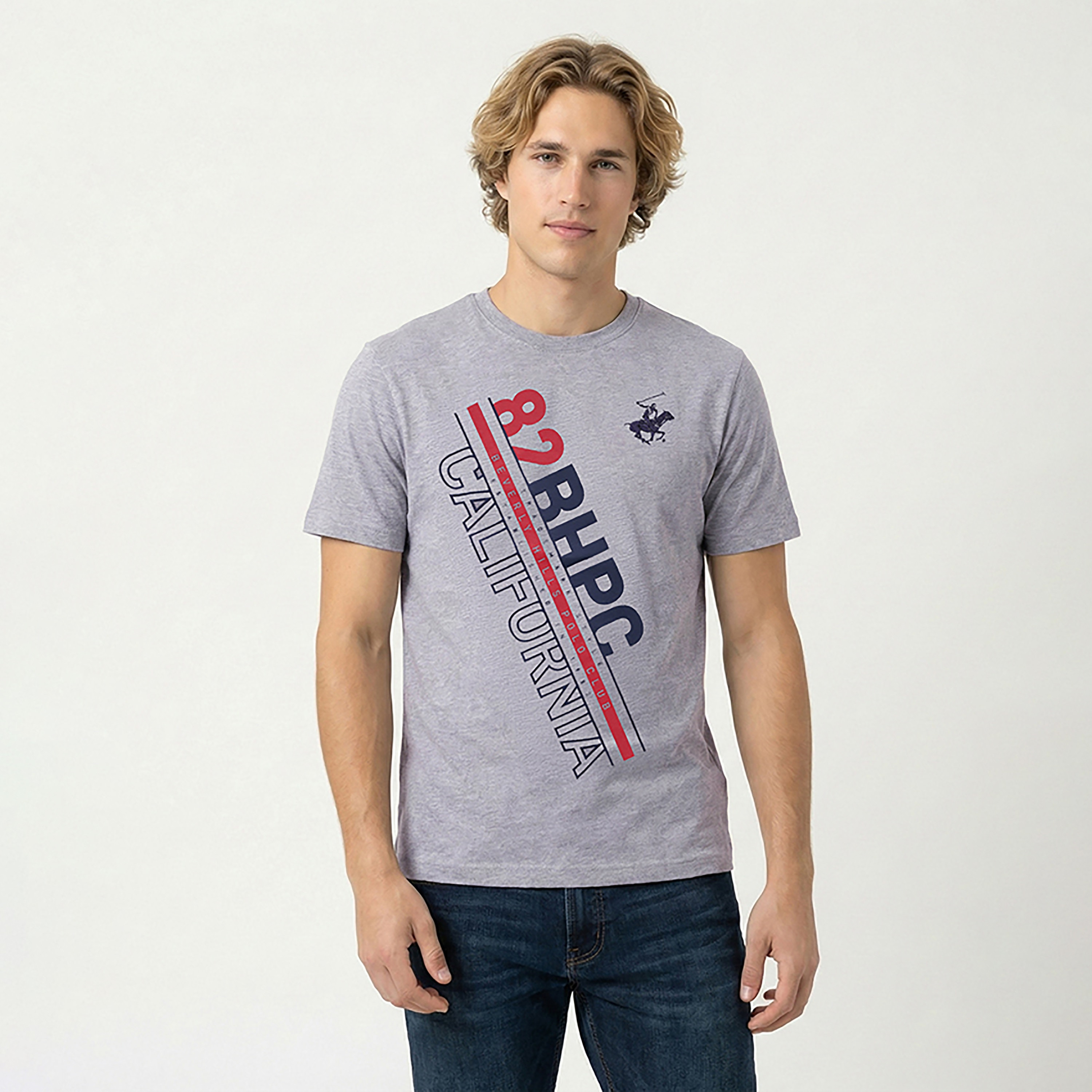 تي شيرت رجالي بأكمام قصيرة وياقة دائرية ومطبوع من بيفرلي هيلز بولو كلوب-men-clothing-tshirtsandpolos-tshirts-image-1