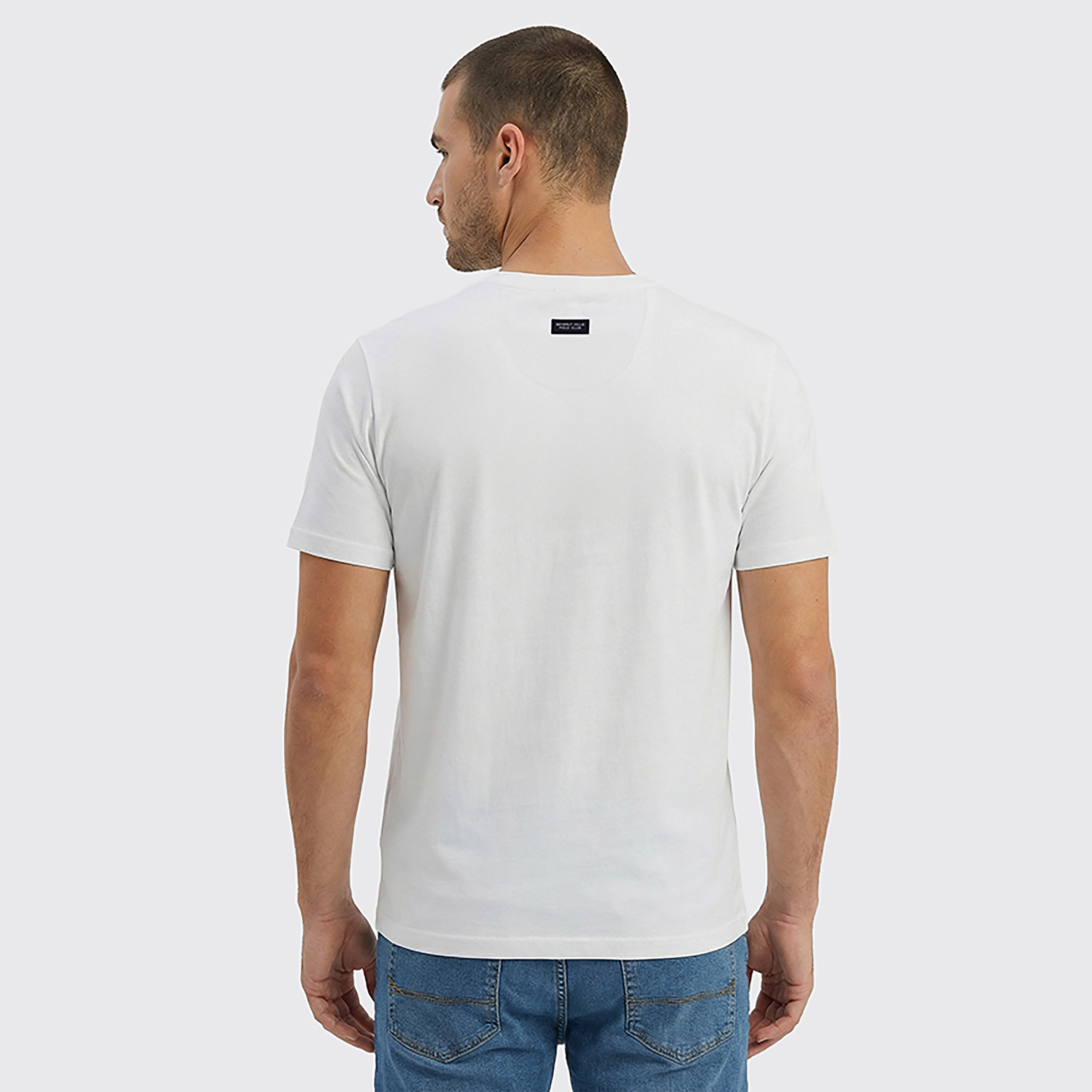 Beverly Hills Polo Club Logo Crew Neck Short Sleeves Men's T-Shirt-men-clothing-tshirtsandpolos-tshirts-image-4
