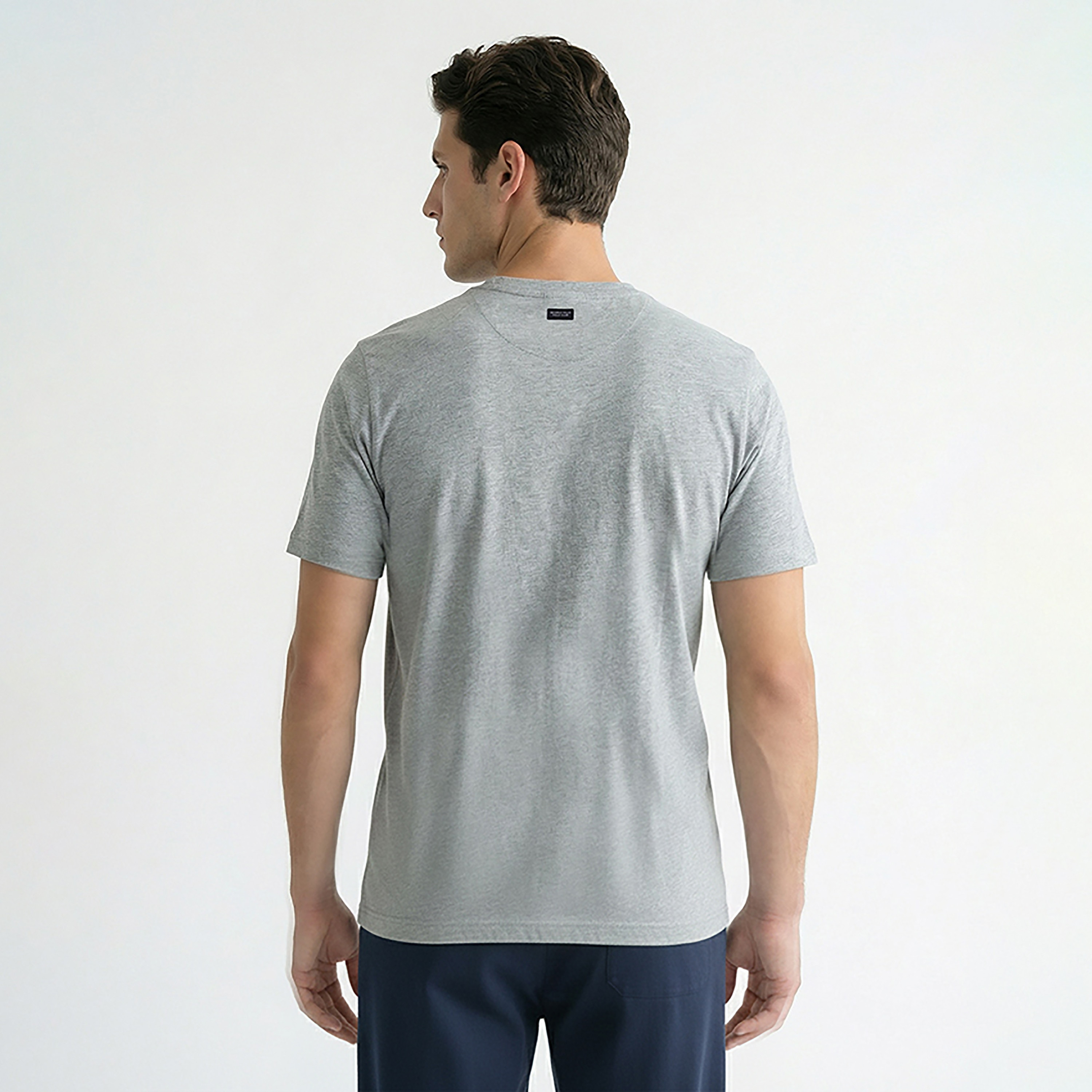 Beverly Hills Polo Club Logo Printed Crew Neck Short Sleeves Men's T-Shirt-men-clothing-tshirtsandpolos-tshirts-image-4