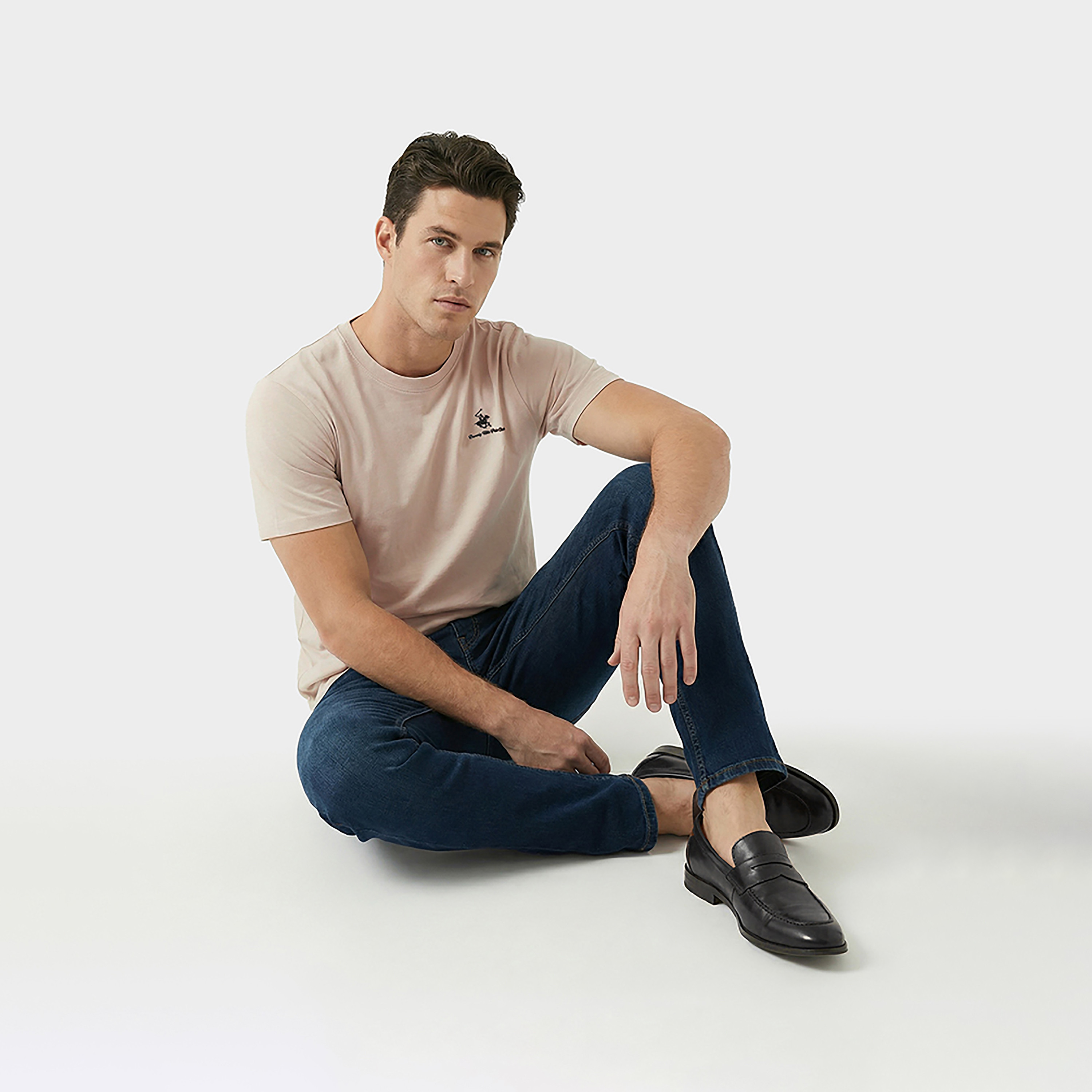 تي شيرت رجالي بياقة دائرية وأكمام قصيرة من بيفرلي هيلز بولو كلوب-men-clothing-tshirtsandpolos-tshirts-image-2