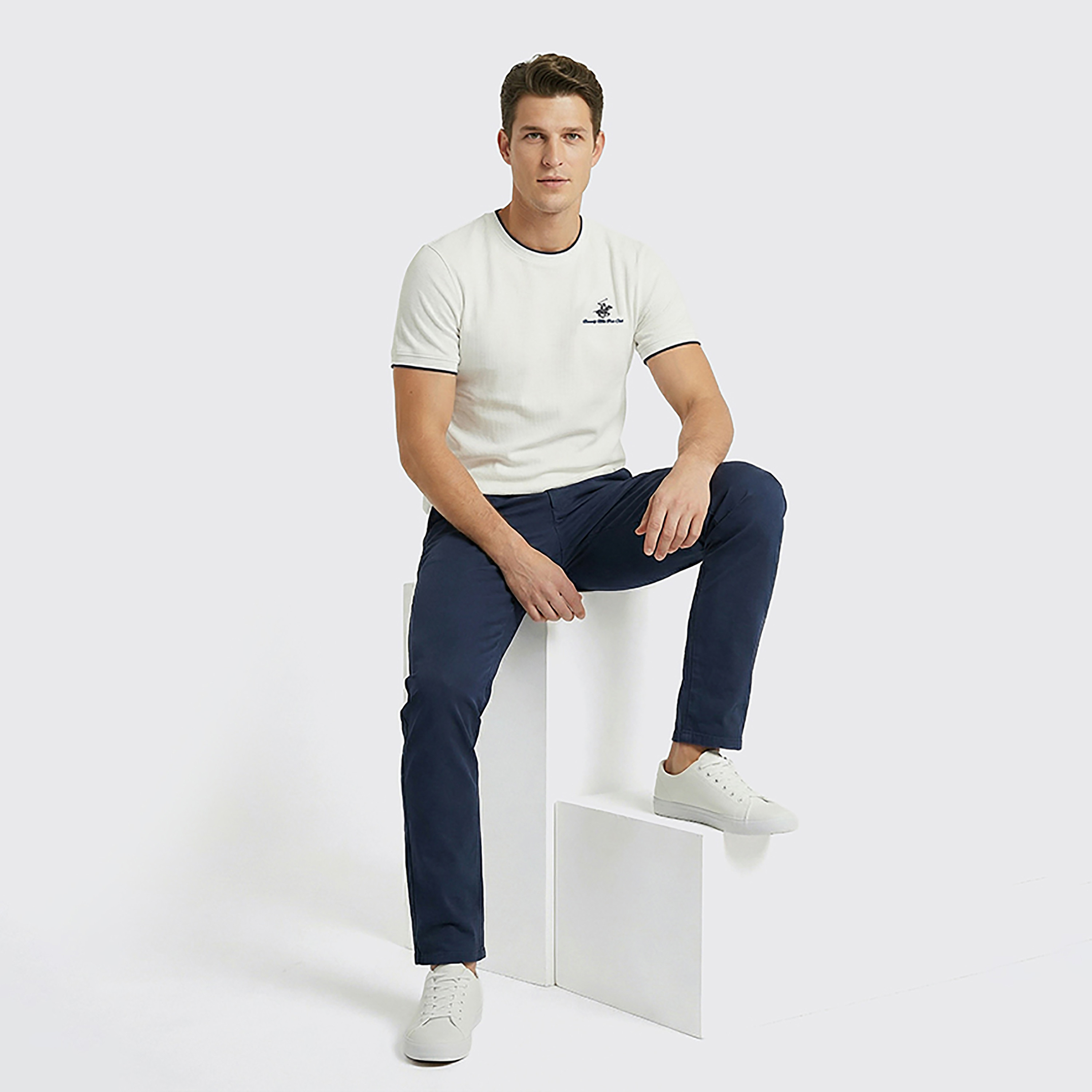 Beverly Hills Polo Club Plain Crew Neck Short Sleeves Men's T-Shirt-men-clothing-tshirtsandpolos-tshirts-image-6