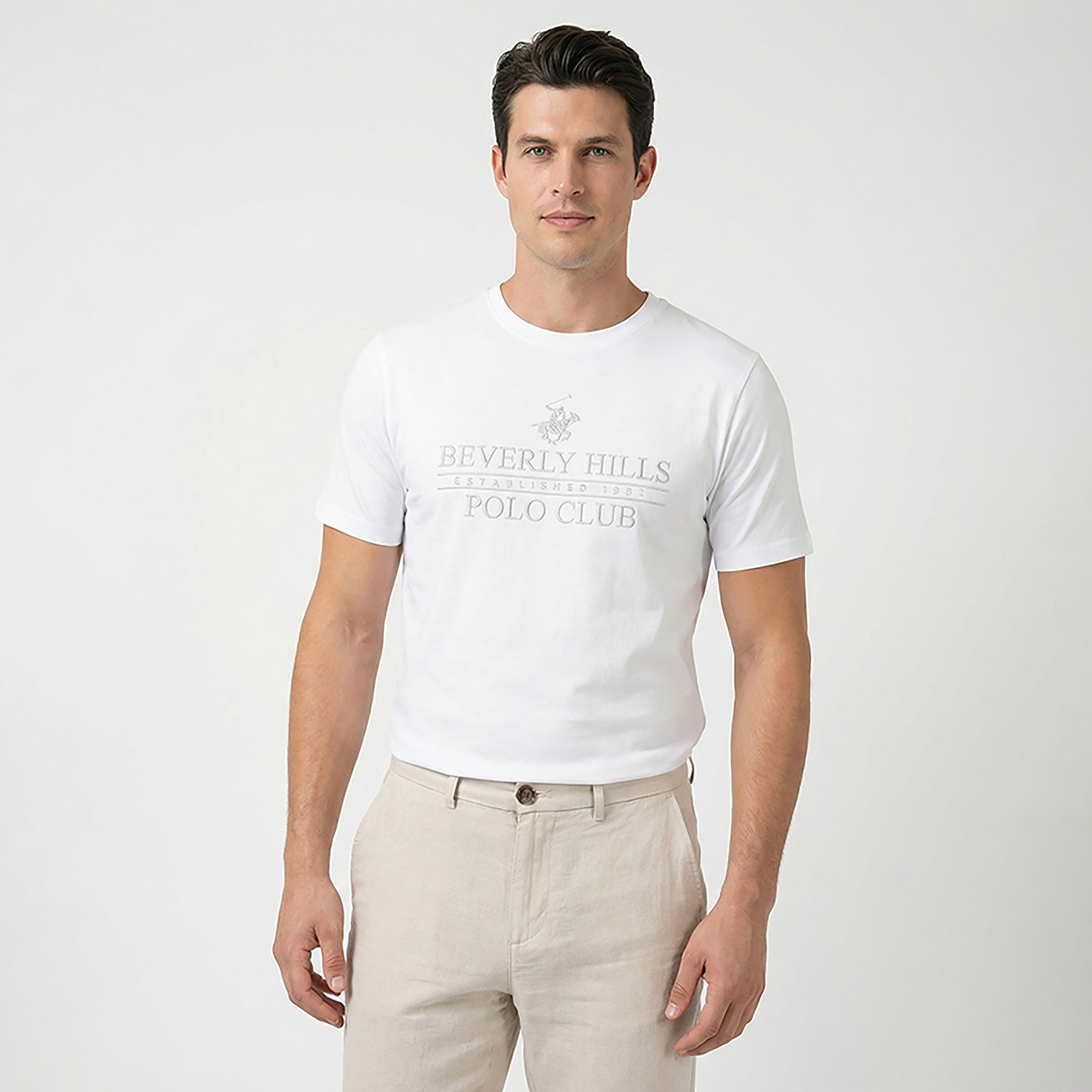 Beverly Hills Polo Club Logo Printed Crew Neck Short Sleeves Men's T-Shirt-men-clothing-tshirtsandpolos-tshirts-image-5
