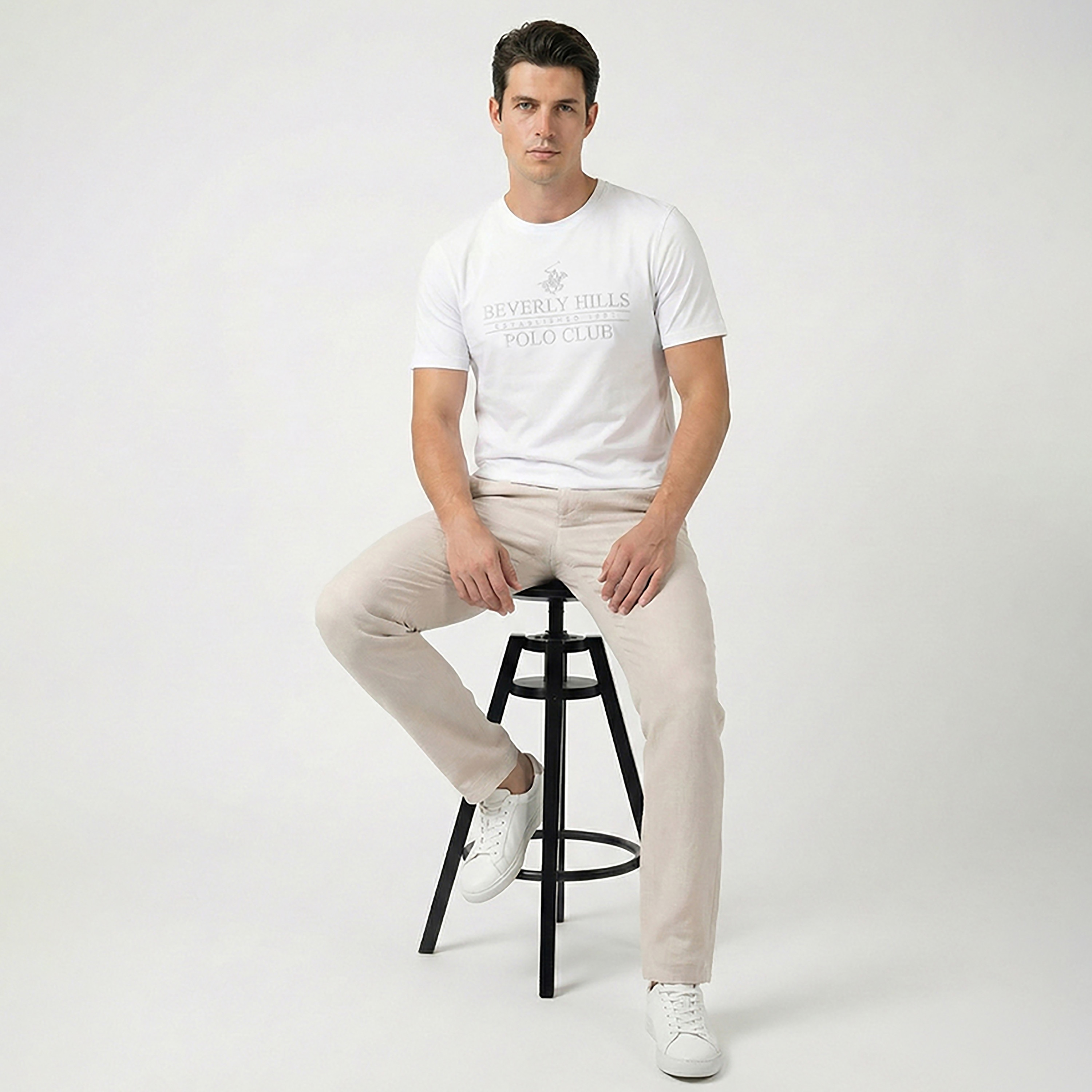 Beverly Hills Polo Club Logo Printed Crew Neck Short Sleeves Men's T-Shirt-men-clothing-tshirtsandpolos-tshirts-image-6