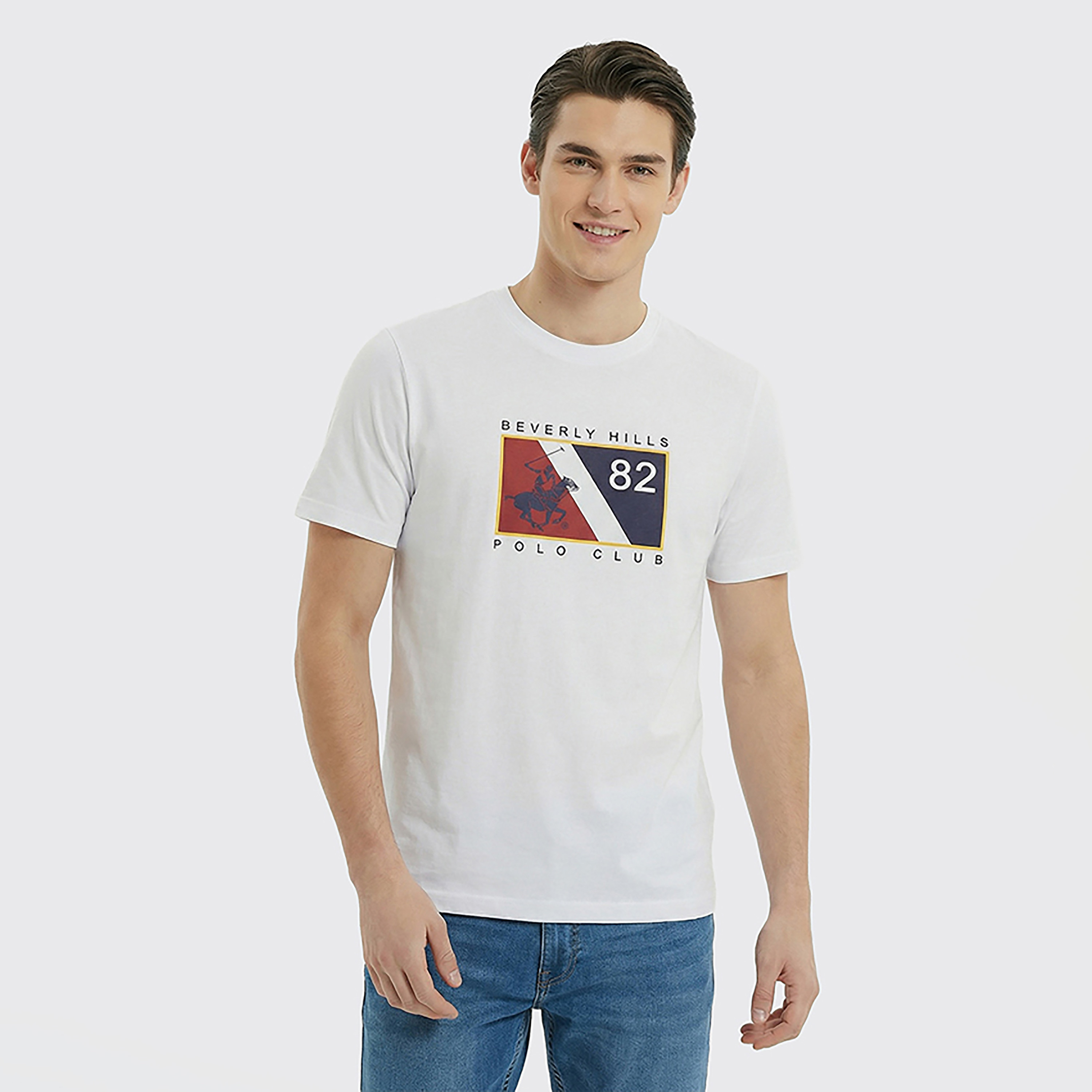تيشيرت رجالي بأكمام قصيرة ورقبة مستديرة مع شعار الماركة من بيفرلي هيلز بولو كلوب-men-clothing-tshirtsandpolos-tshirts-image-5