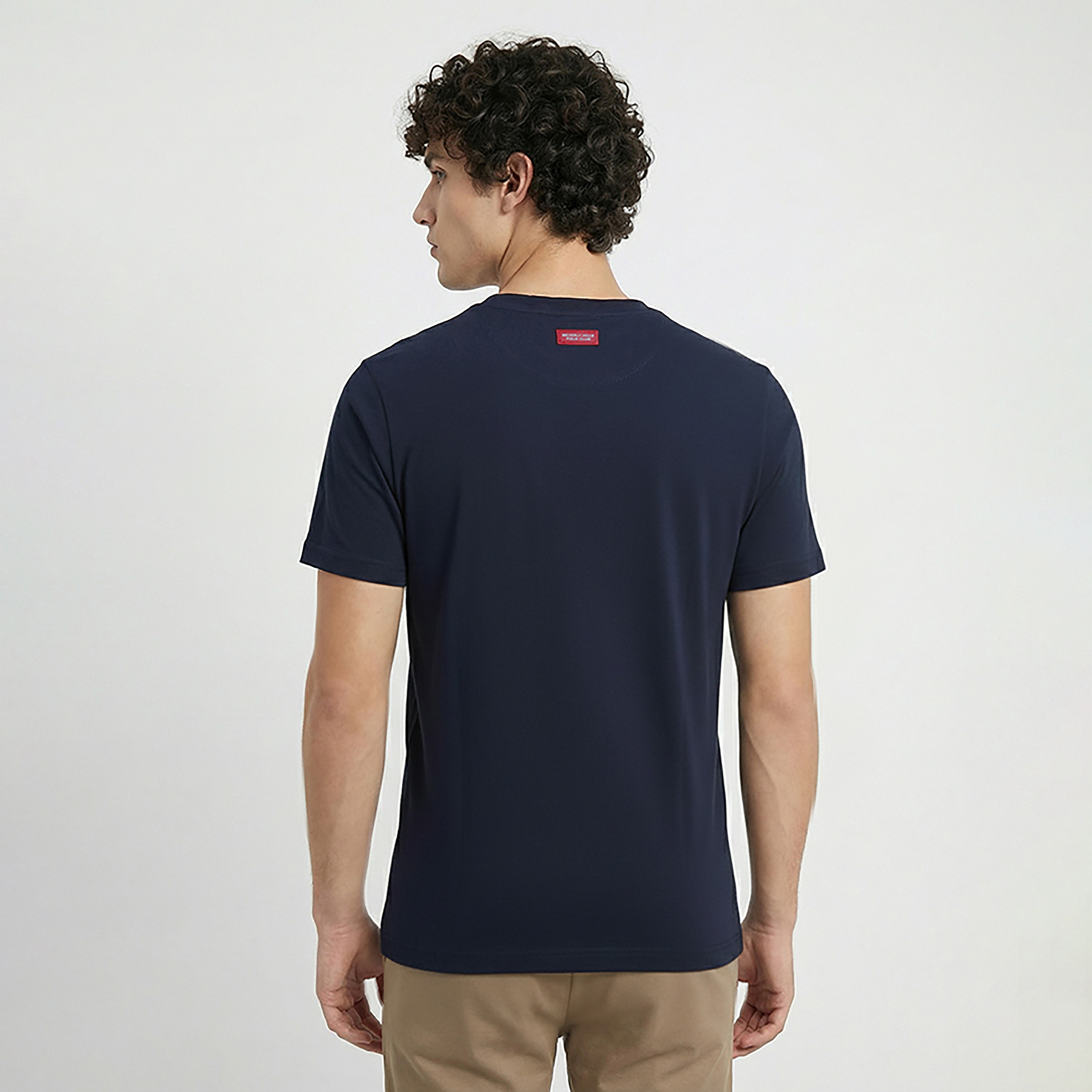 Beverly Hills Polo Club Printed Crew Neck Short Sleeves Men's T-Shirt-men-clothing-tshirtsandpolos-tshirts-image-4
