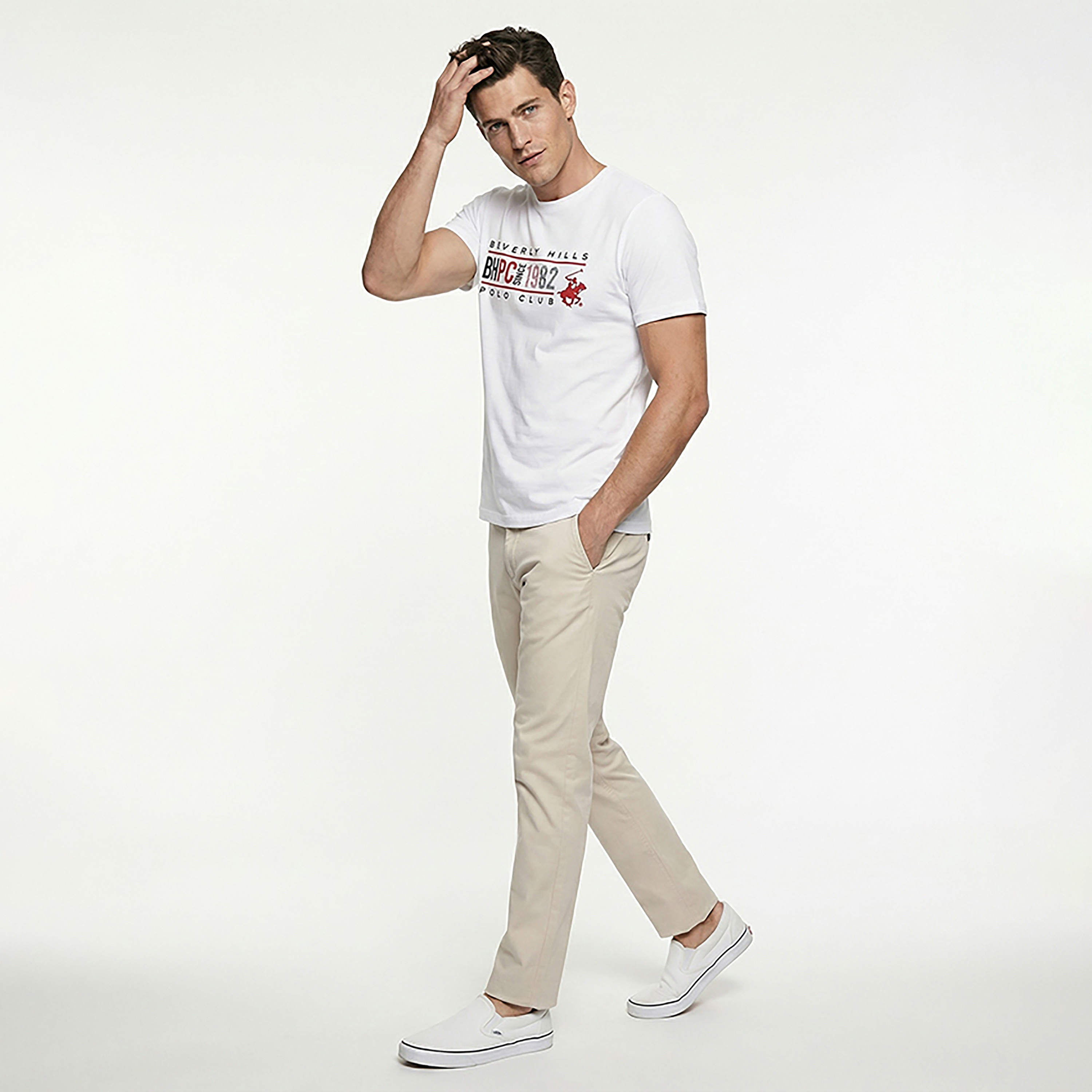 Beverly Hills Polo Club Printed Crew Neck Short Sleeves Men's T-Shirt-men-clothing-tshirtsandpolos-tshirts-image-7
