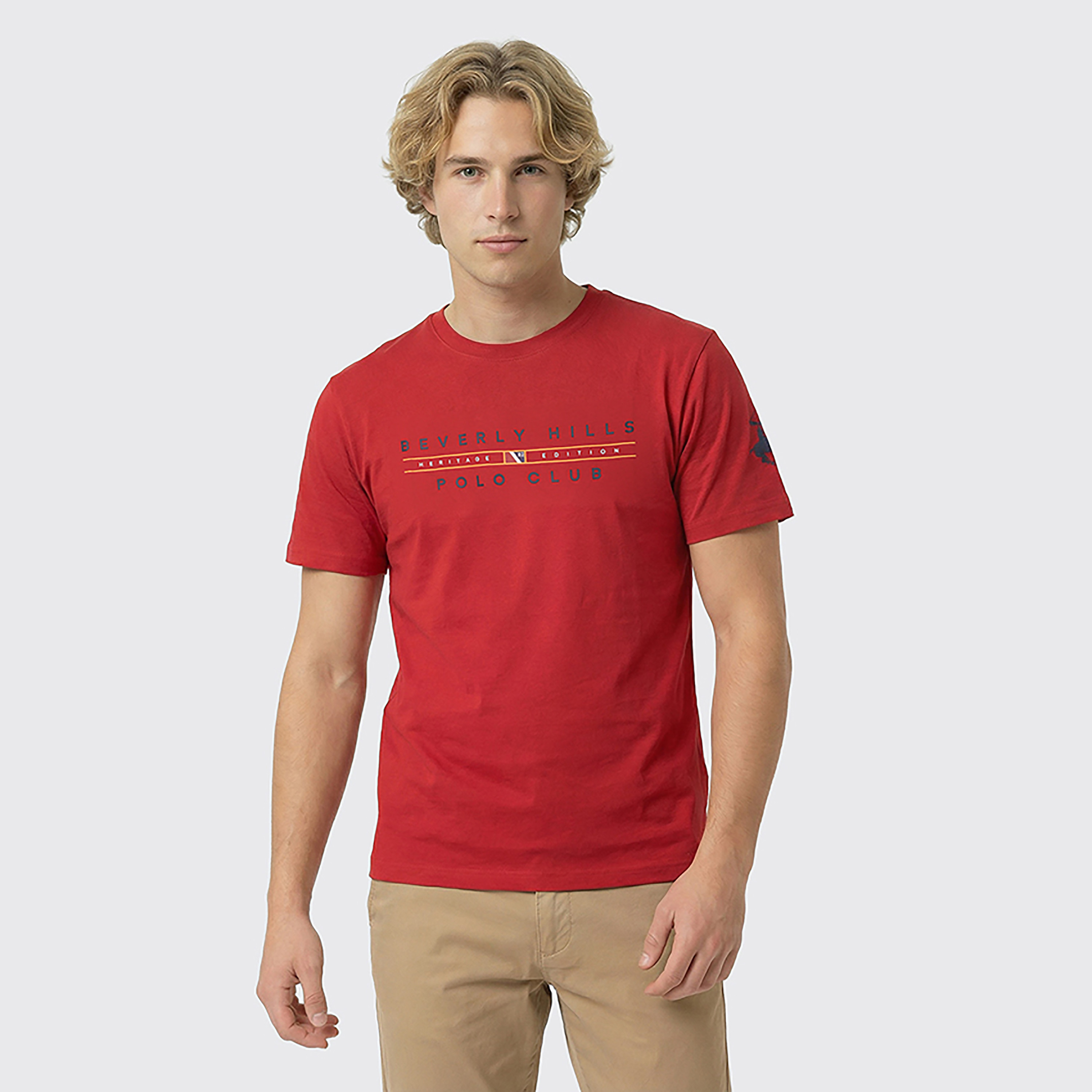 تي شيرت رجالي بأكمام قصيرة وياقة دائرية ومطبوع من بيفرلي هيلز بولو كلوب-men-clothing-tshirtsandpolos-tshirts-image-1