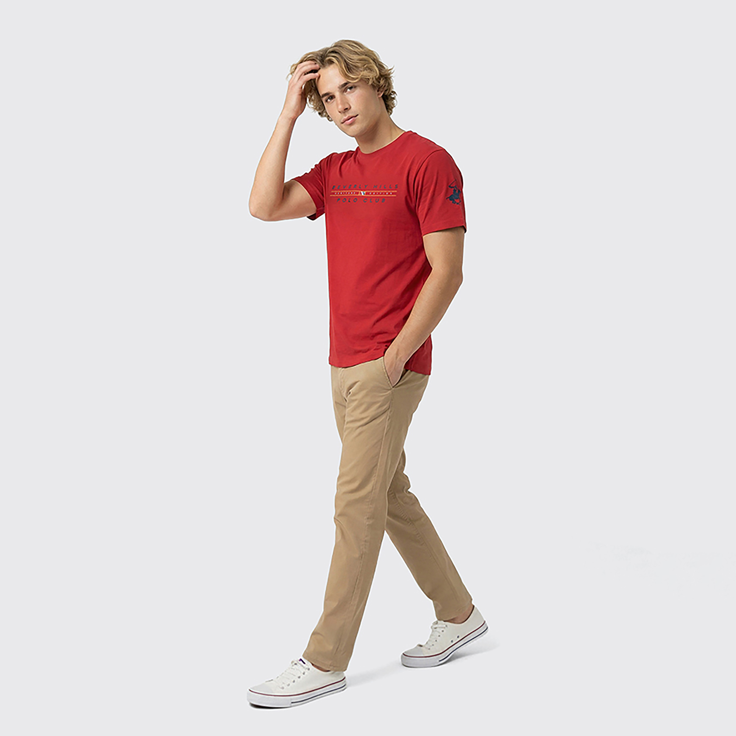 تي شيرت رجالي بأكمام قصيرة وياقة دائرية ومطبوع من بيفرلي هيلز بولو كلوب-men-clothing-tshirtsandpolos-tshirts-image-3