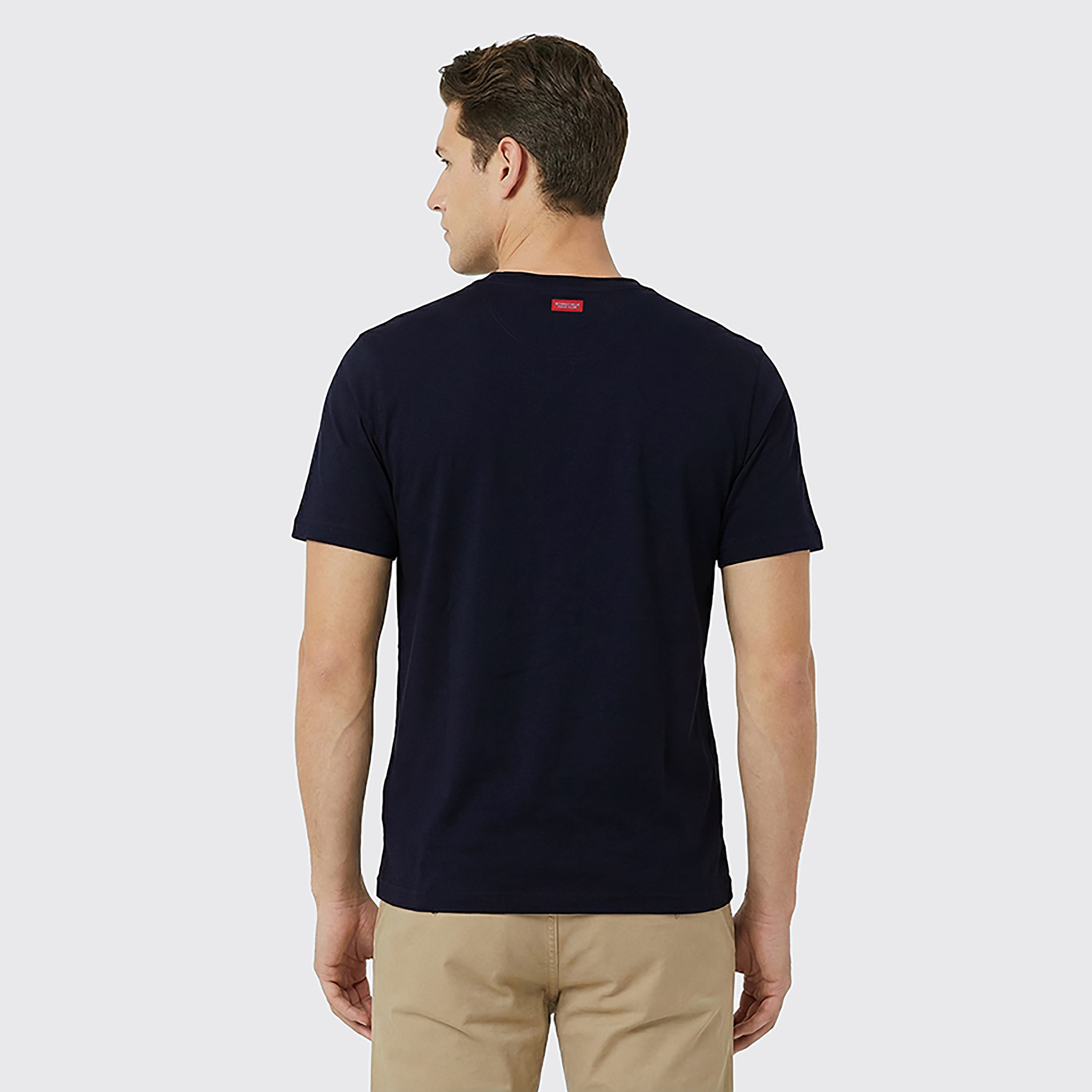 Beverly Hills Polo Club Logo Printed Crew Neck Short Sleeves Men's T-Shirt-men-clothing-tshirtsandpolos-tshirts-image-4
