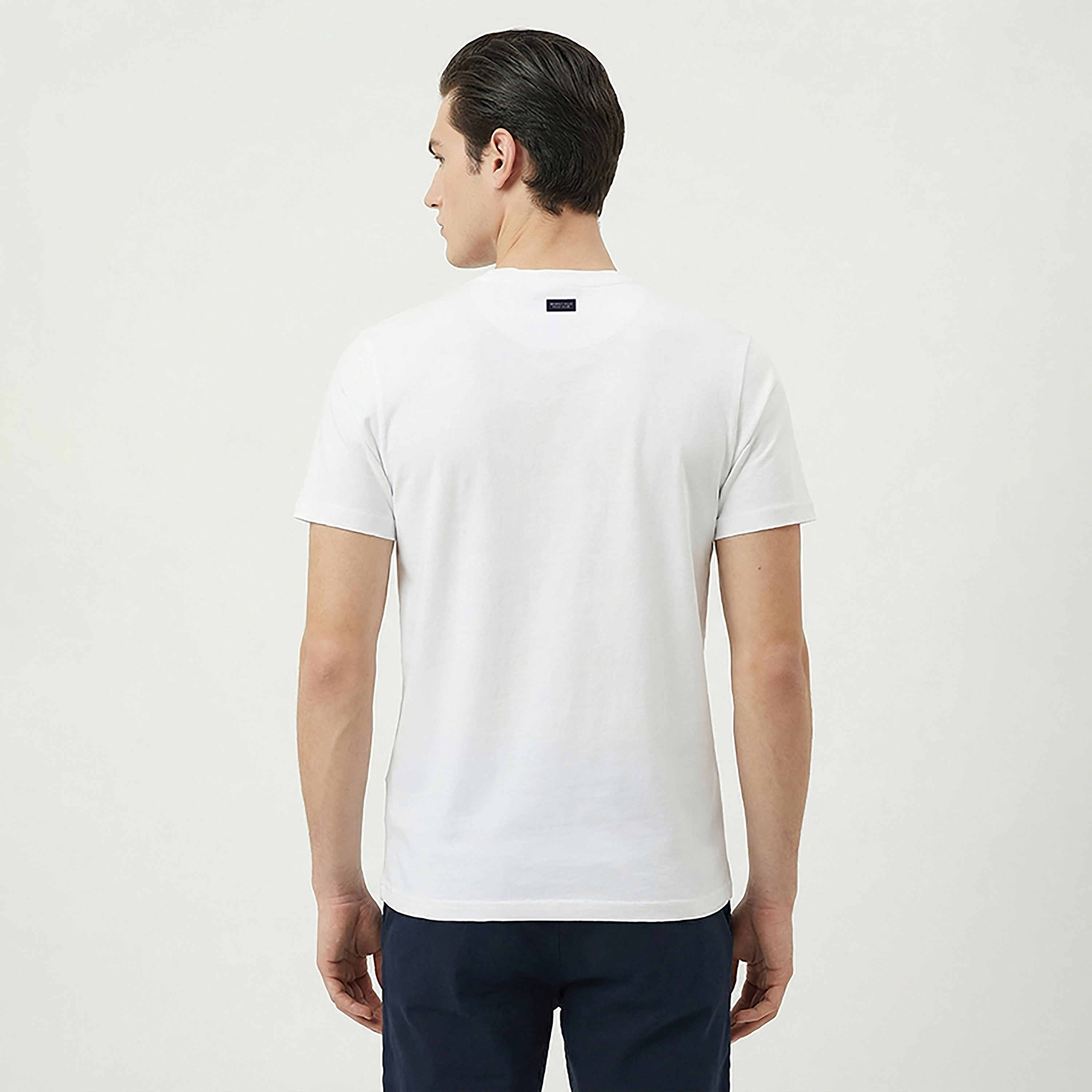 Beverly Hills Polo Club Logo Crew Neck Short Sleeves Men's T-Shirt-men-clothing-tshirtsandpolos-tshirts-image-4