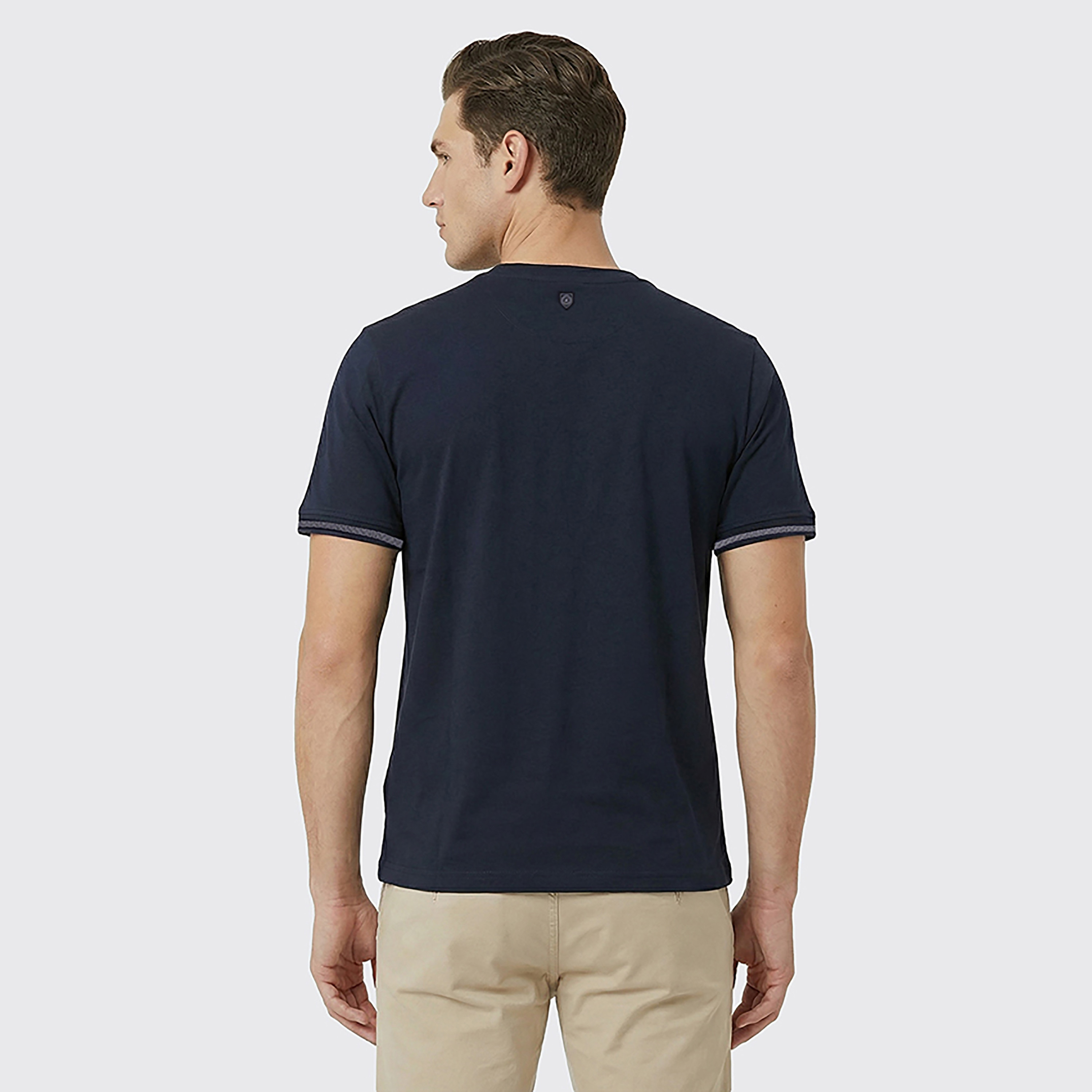 Beverly Hills Polo Club Logo Crew Neck Short Sleeves Men's T-Shirt-men-clothing-tshirtsandpolos-tshirts-image-4