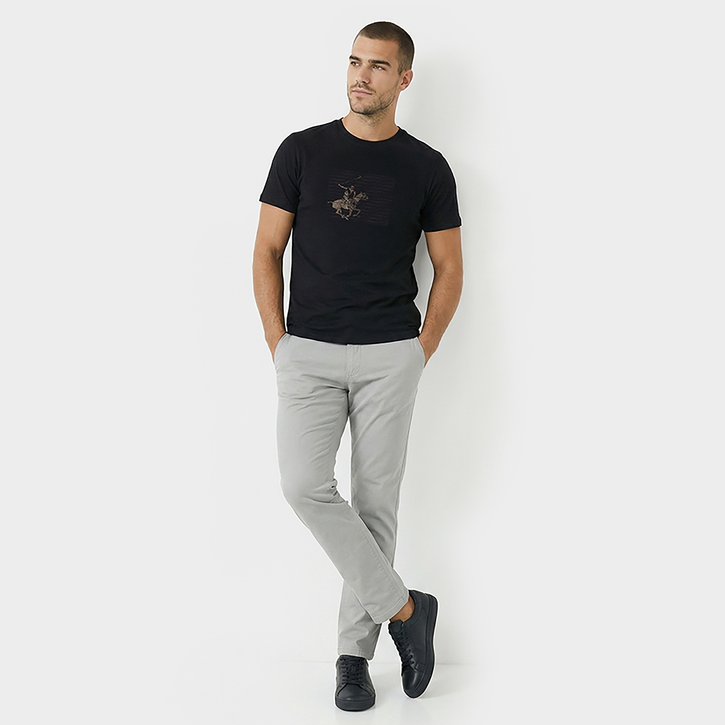 Beverly Hills Polo Club Logo Crew Neck Short Sleeves Men's T-Shirt-men-clothing-tshirtsandpolos-tshirts-image-3