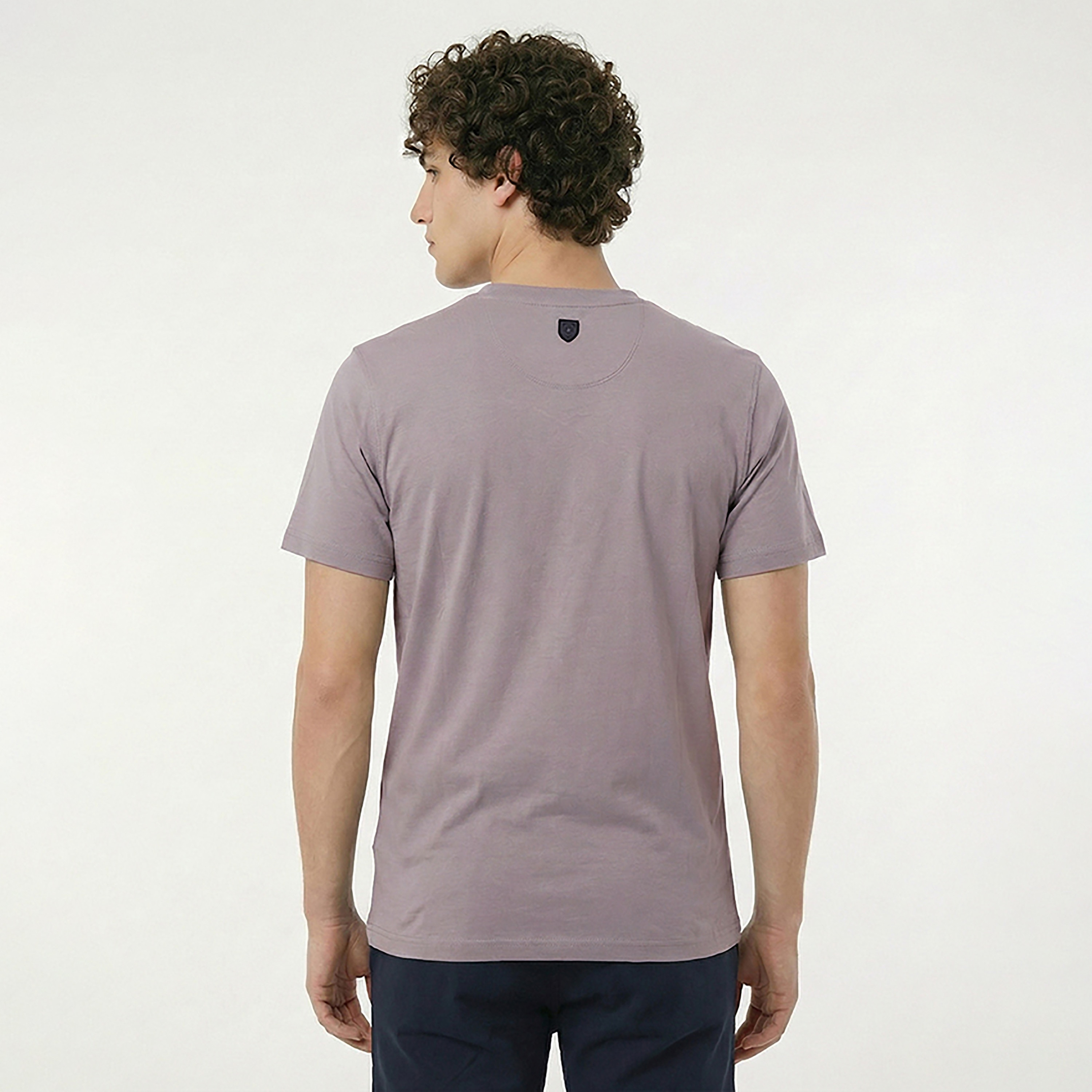 Beverly Hills Polo Club Logo Printed Crew Neck Short Sleeves Men's T-Shirt-men-clothing-tshirtsandpolos-tshirts-image-4