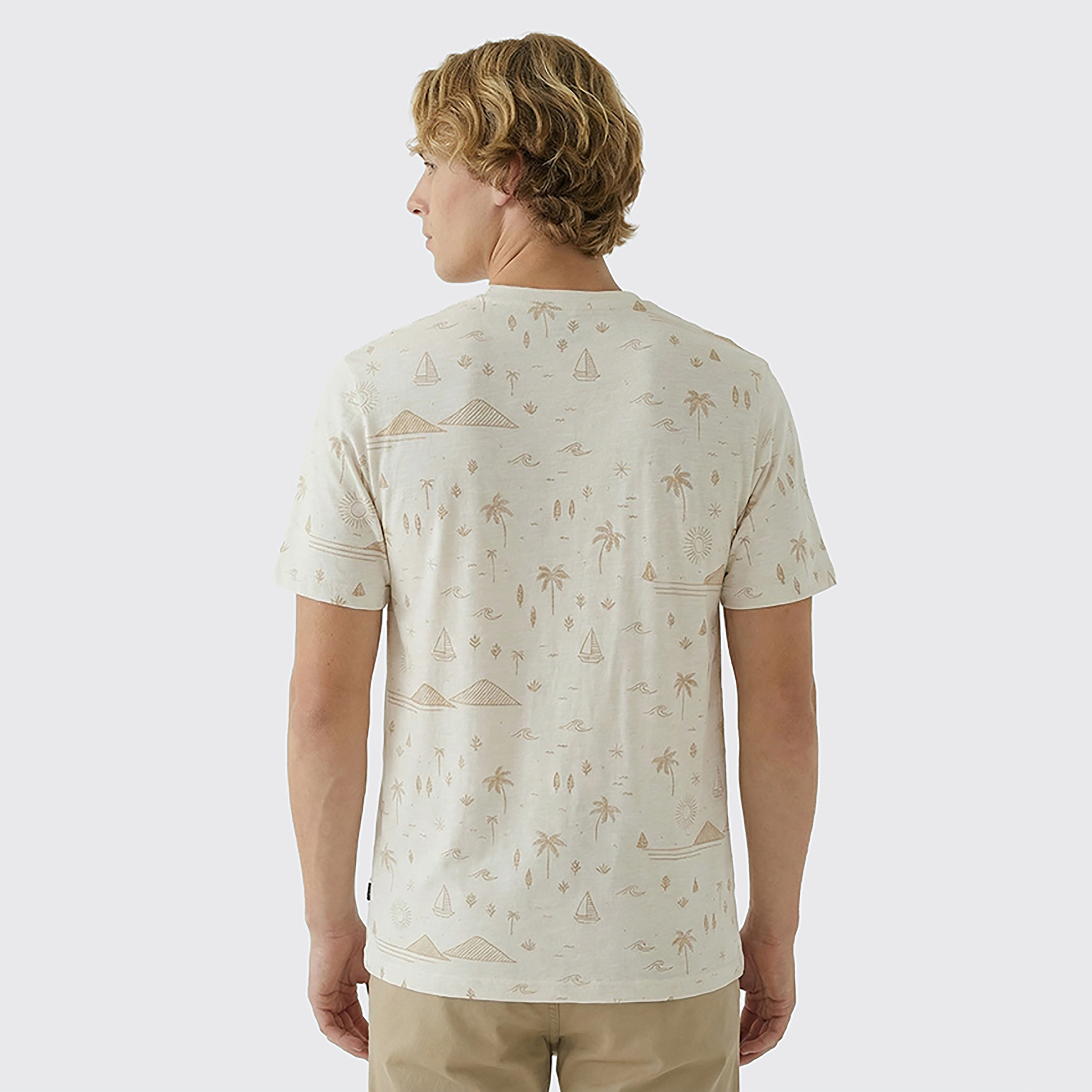 Beverly Hills Polo Club All Over Printed Crew Neck Short Sleeves Men's T-Shirt-men-clothing-tshirtsandpolos-tshirts-image-4