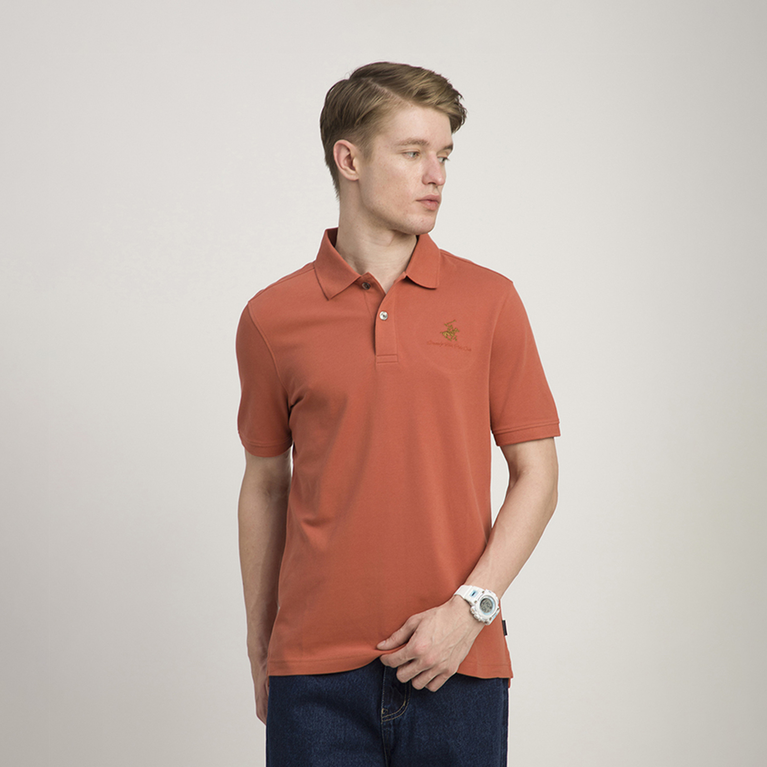 بيفرل هيلز بولو كلوب- تي شيرت بولو بأكمام قصيرة وياقة بشعار-men-clothing-tshirtsandpolos-polos-image-1