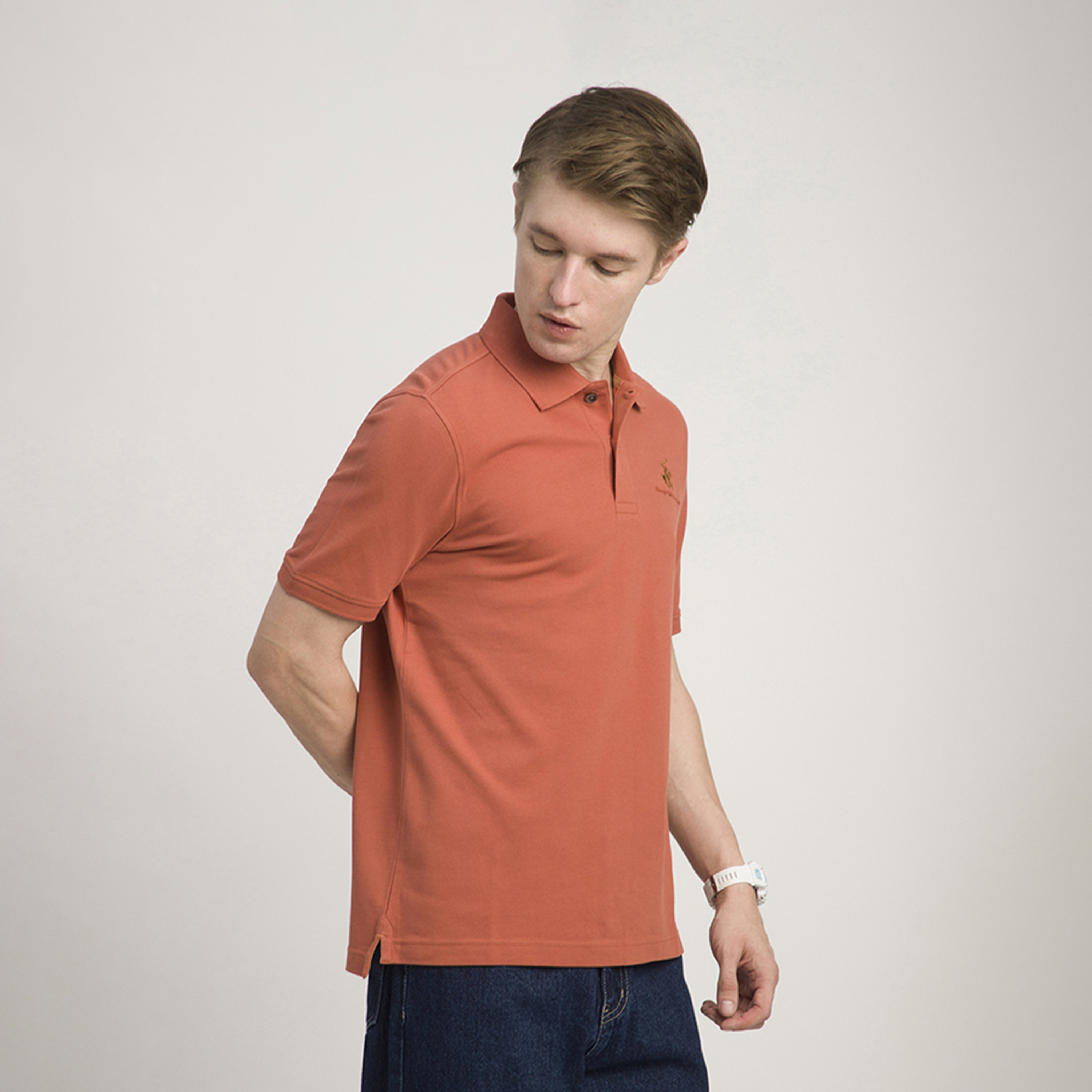 بيفرل هيلز بولو كلوب- تي شيرت بولو بأكمام قصيرة وياقة بشعار-men-clothing-tshirtsandpolos-polos-image-3