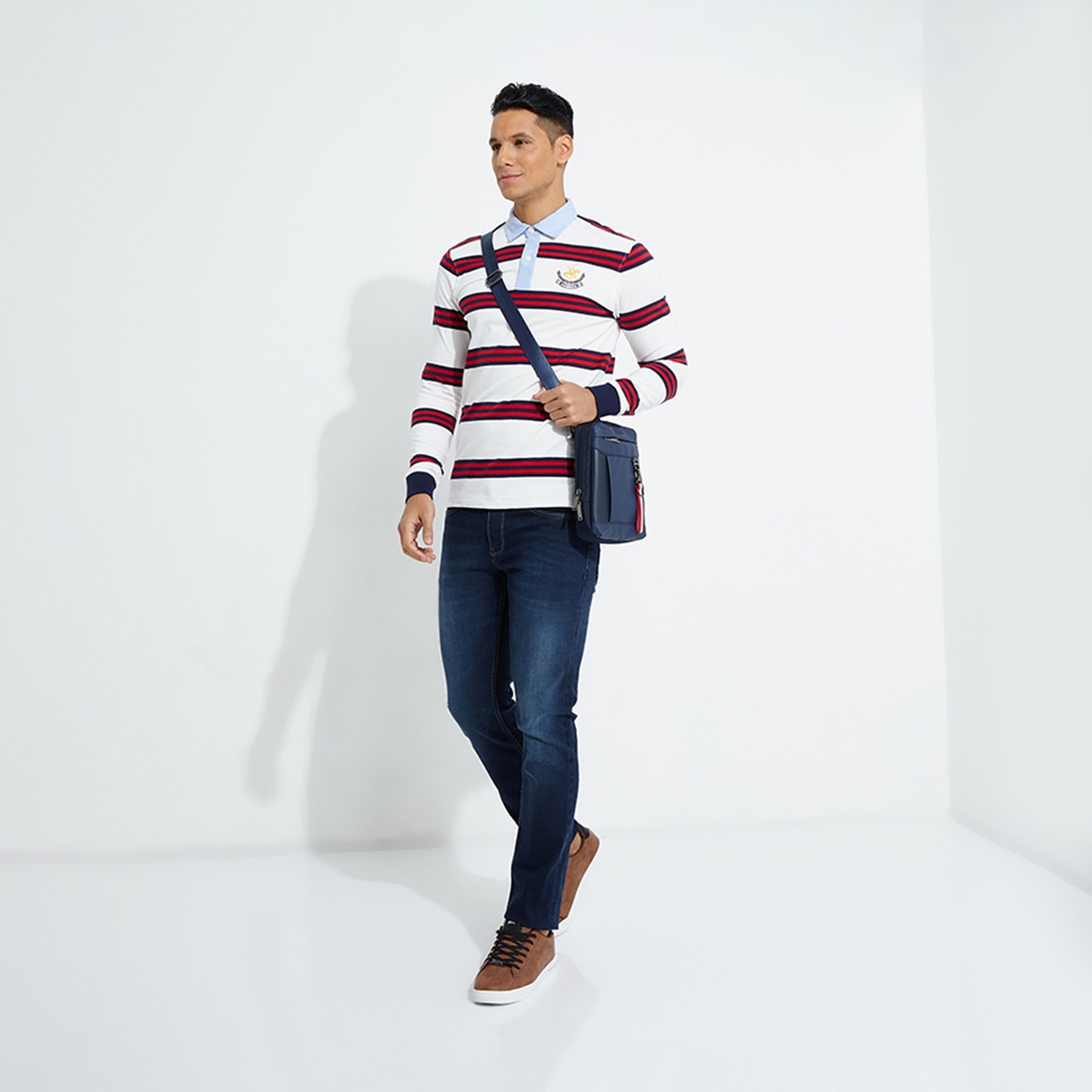 Beverly Hills Polo Club Men's Striped Collared Long Sleeve Polo Shirt-men-clothing-tshirtsandpolos-tshirts-image-4