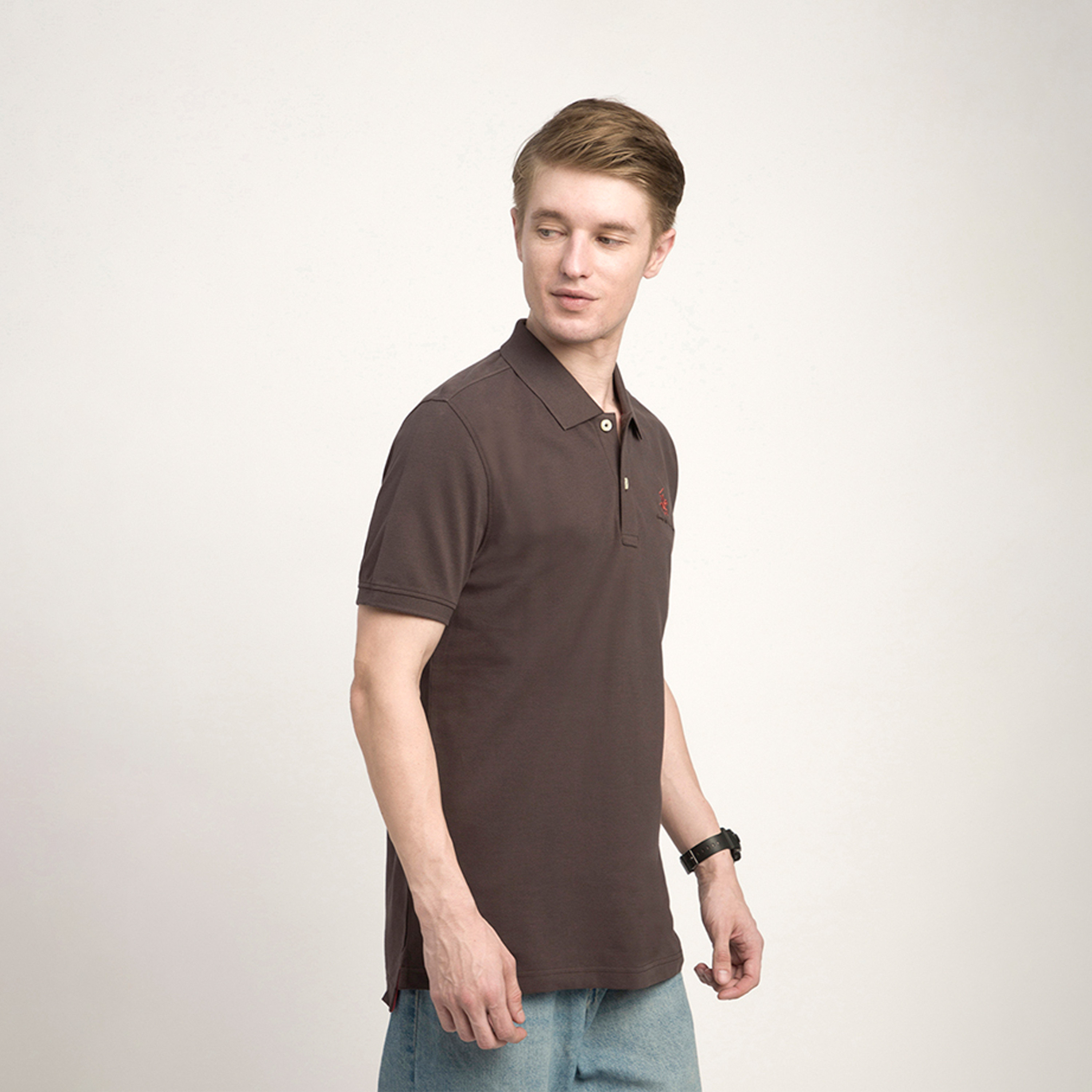 Beverly Hills Polo Club Logo Collared Short Sleeves Polo T-shirt-men-clothing-tshirtsandpolos-polos-image-3
