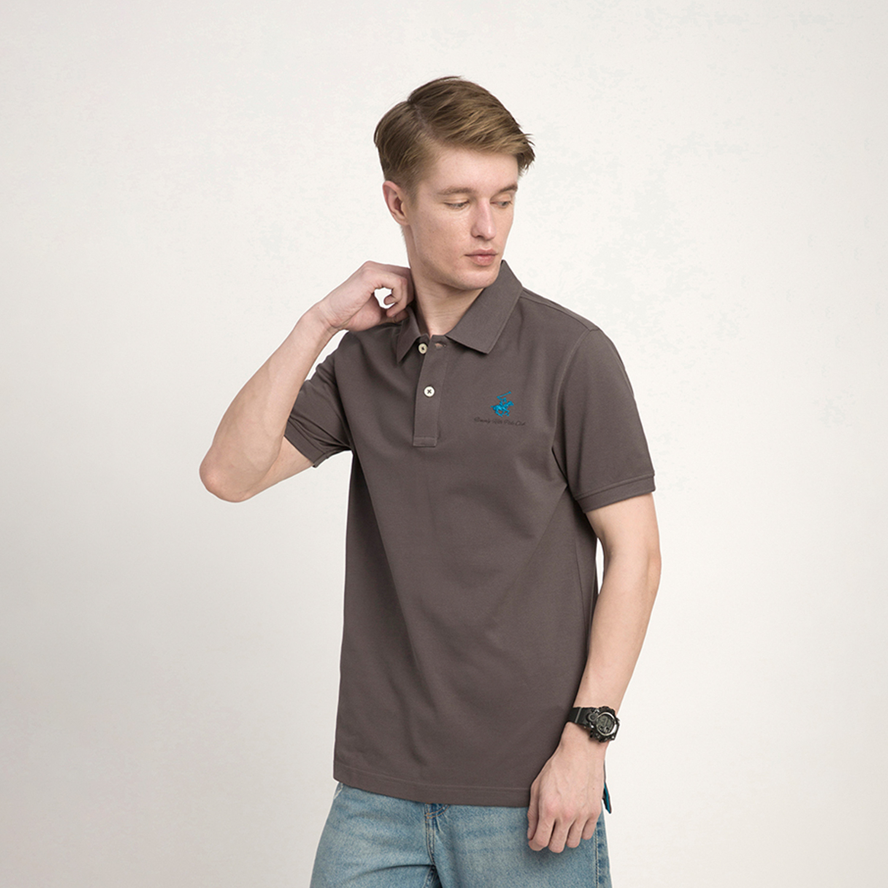 بيفرل هيلز بولو كلوب- تي شيرت بولو بأكمام قصيرة وياقة بشعار-men-clothing-tshirtsandpolos-polos-image-83