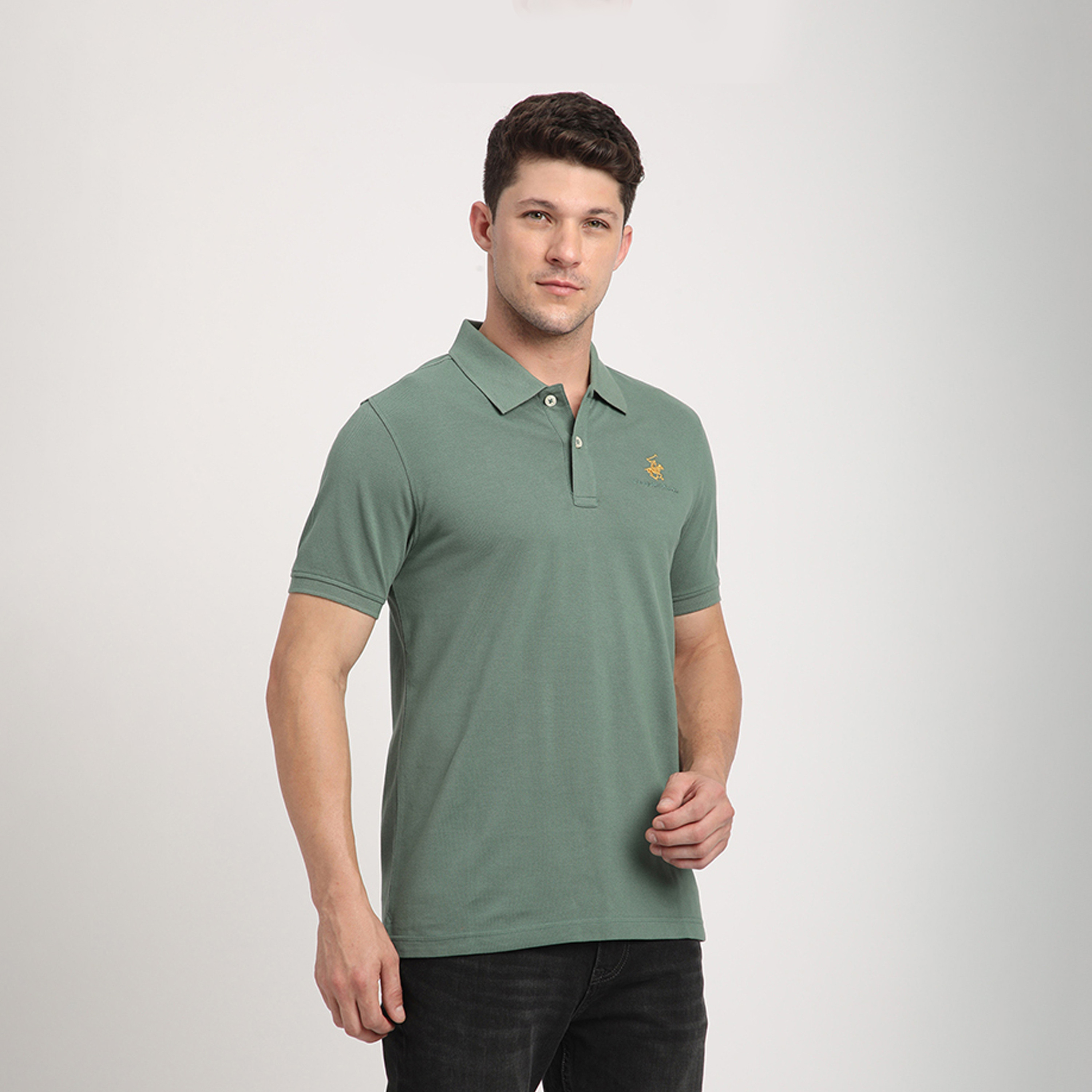 Beverly Hills Polo Club Logo Collared Short Sleeves Polo T-shirt-men-clothing-tshirtsandpolos-polos-image-3