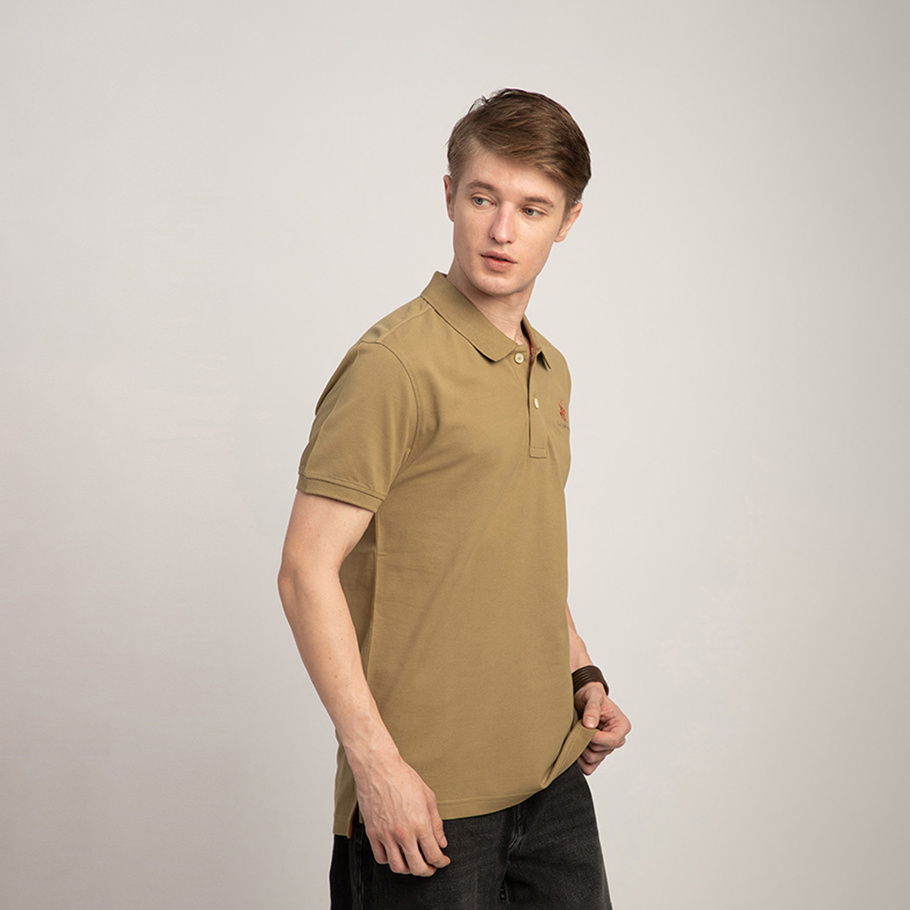 Beverly Hills Polo Club Logo Collared Short Sleeves Polo T-shirt-men-clothing-tshirtsandpolos-polos-image-3