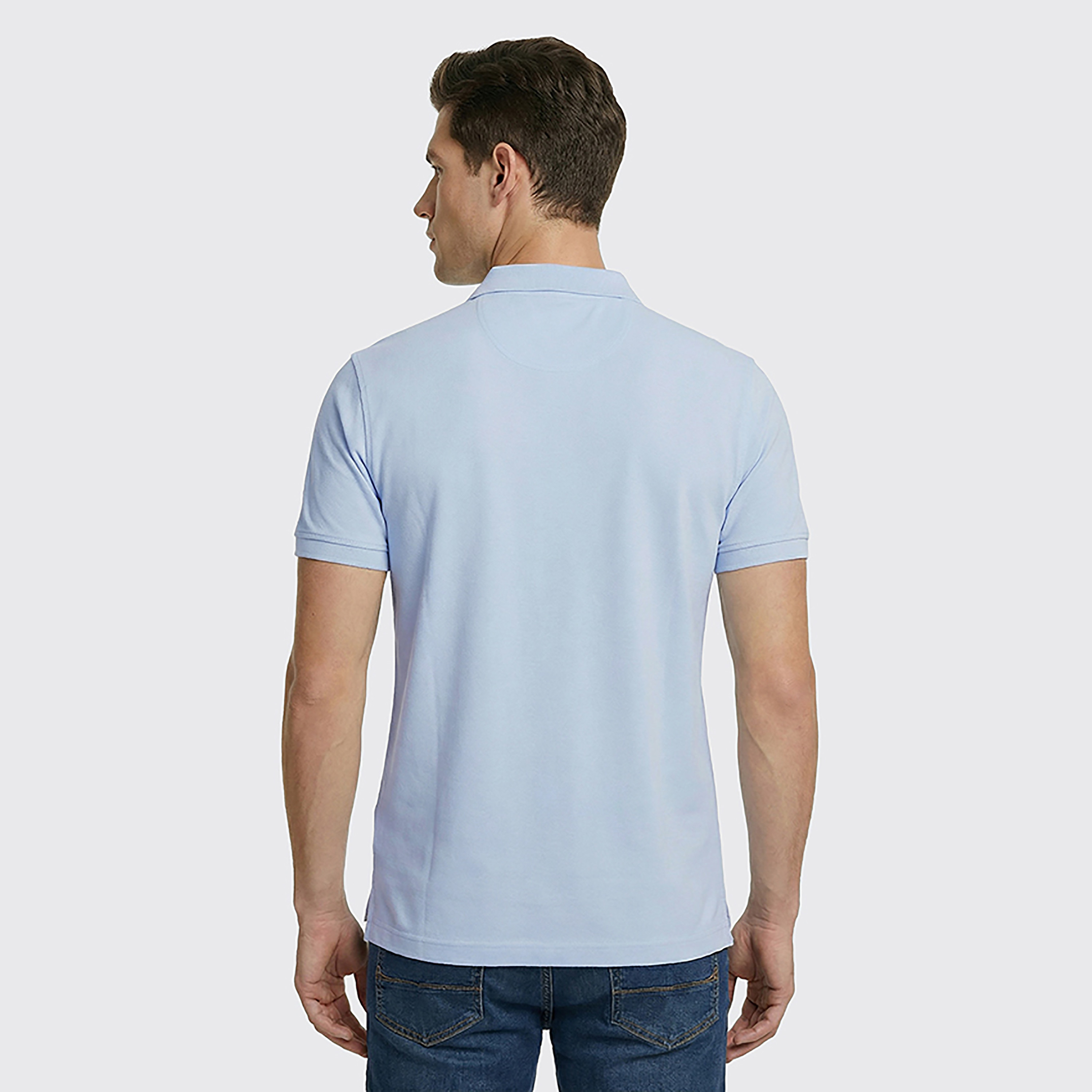 Beverly Hills Polo Club Plain Collared Short Sleeves Men's Polo T-Shirt-men-clothing-tshirtsandpolos-polos-image-8