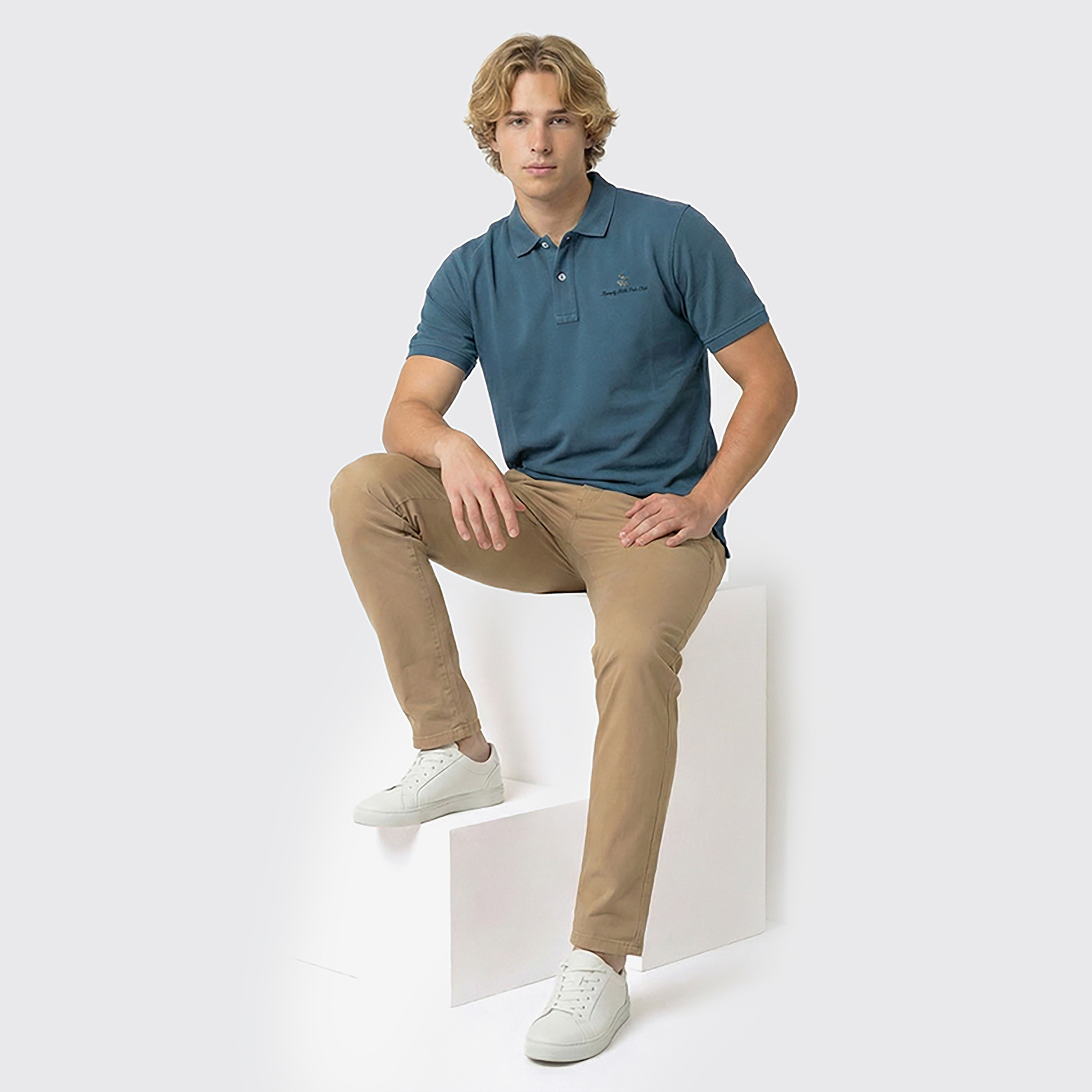 Beverly Hills Polo Club Plain Collared Short Sleeves Men's Polo T-Shirt-men-clothing-tshirtsandpolos-polos-image-10