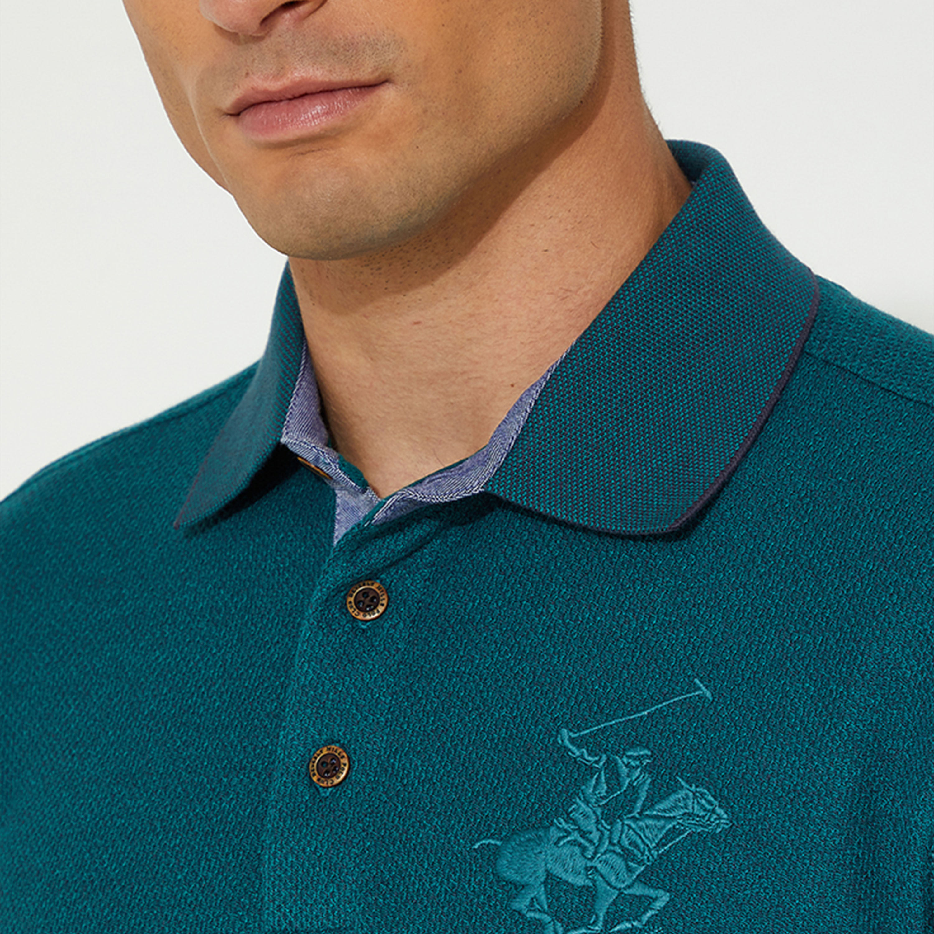 Beverly Hills Polo Club Men's Logo Collared Long Sleeve Polo-men-clothing-tshirtsandpolos-tshirts-image-3