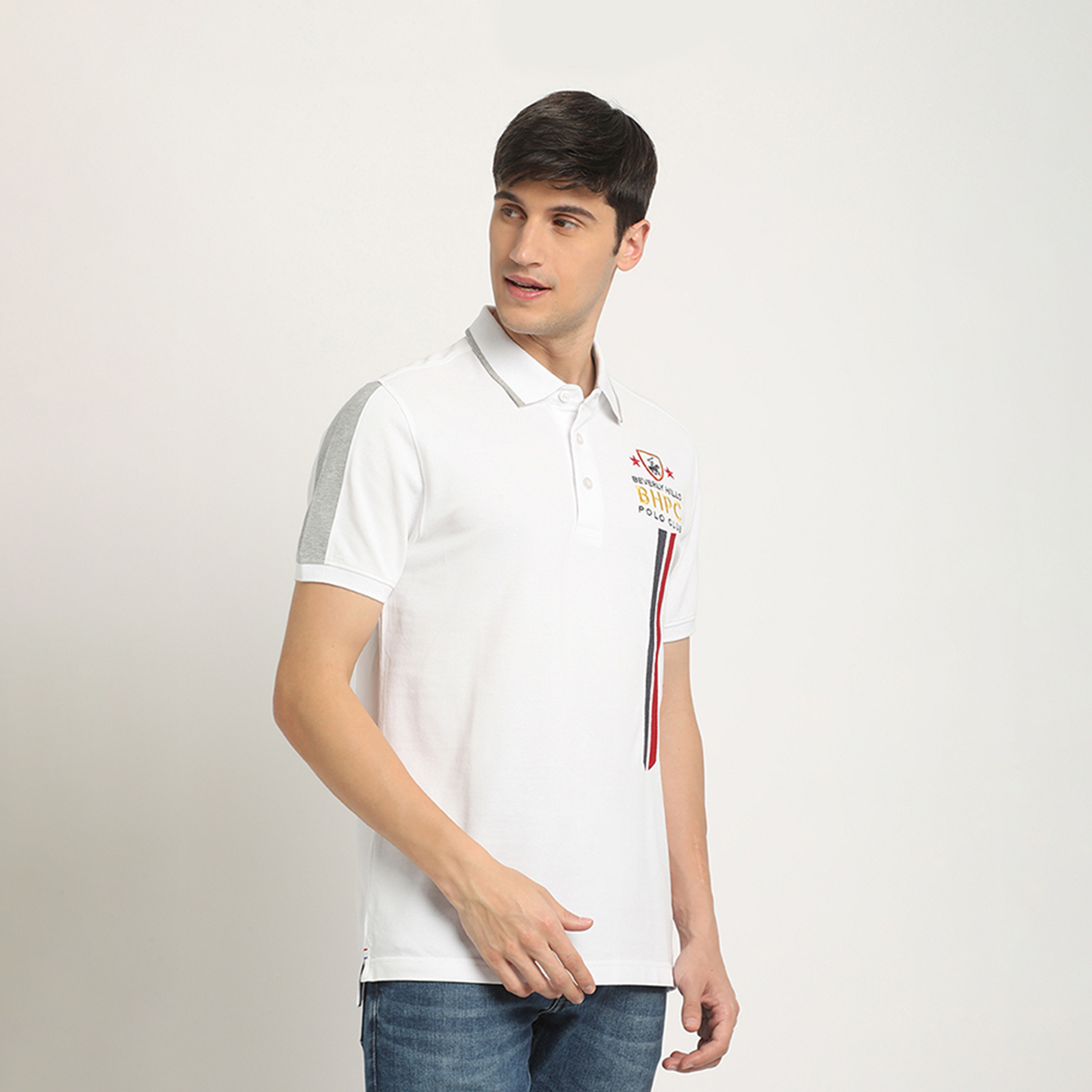 Beverly Hills Polo Club Men's Graphic Print Collared Short Sleeve Polo Shirt-men-clothing-tshirtsandpolos-polos-image-3
