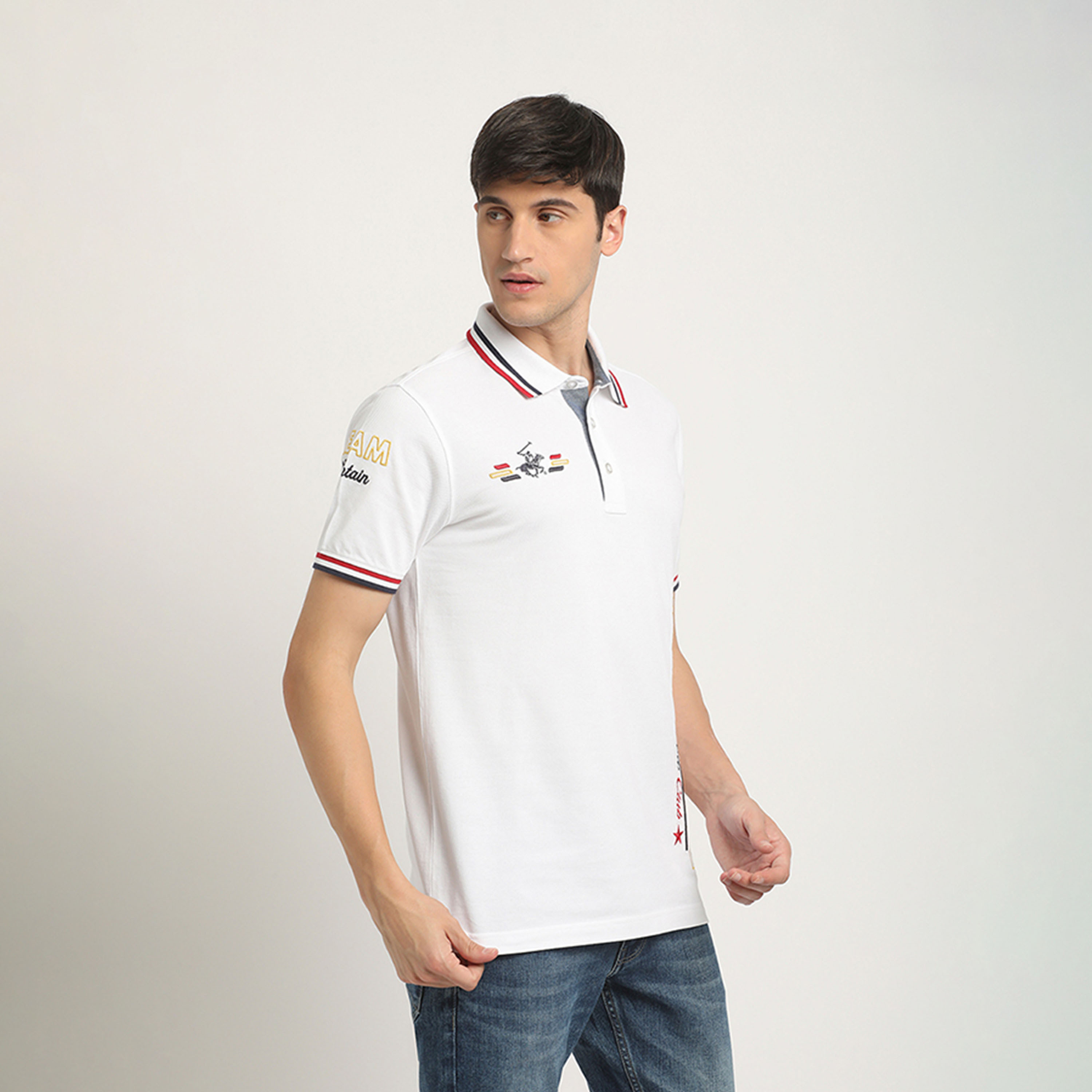 Beverly Hills Polo Club Men's Logo Collared Short-Sleeve Polo T-shirt-men-clothing-tshirtsandpolos-polos-image-3