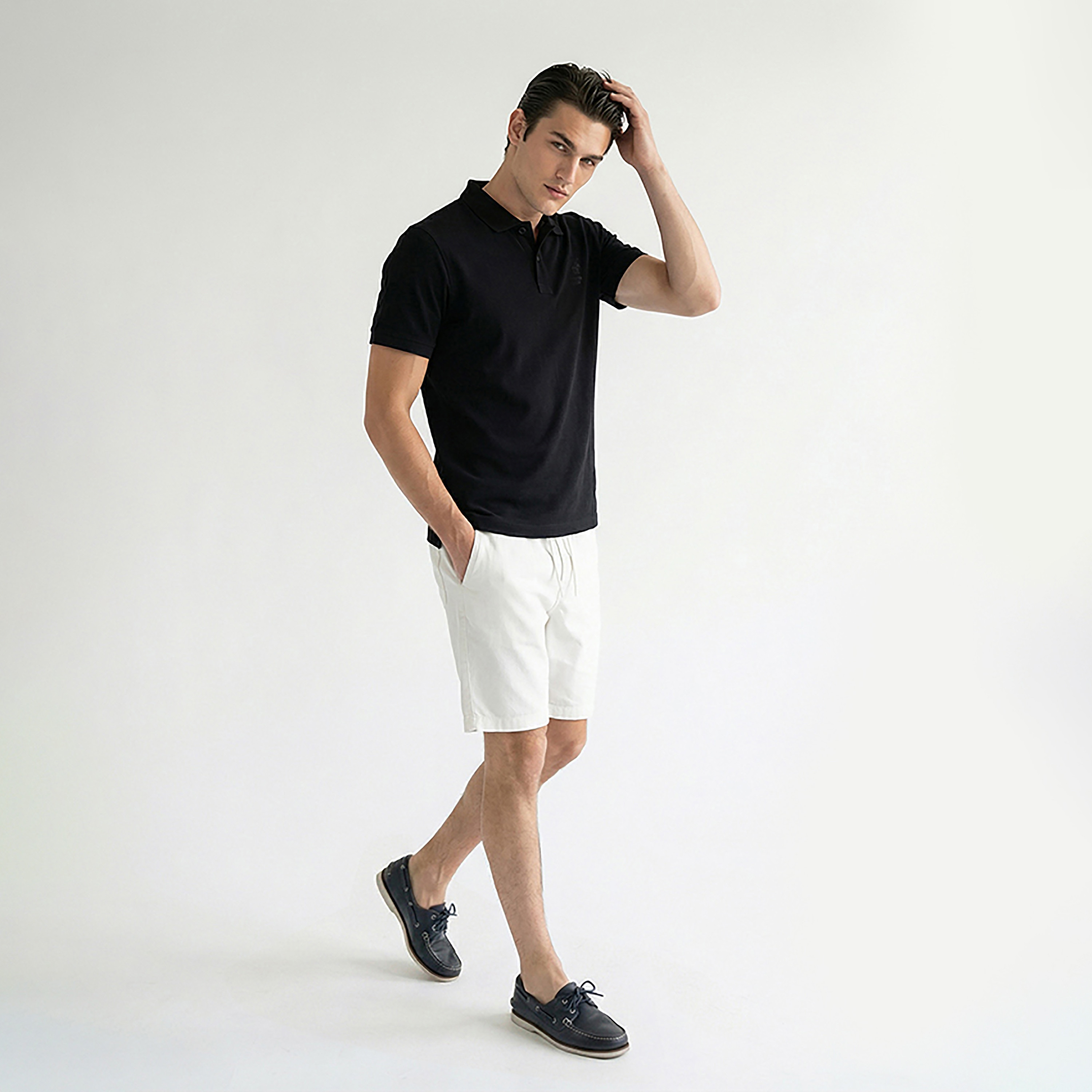 تيشيرت بولو رجالي منقوش بأكمام قصيرة وياقة بولو من بيفرلي هيلز بولو كلوب-men-clothing-tshirtsandpolos-polos-image-11