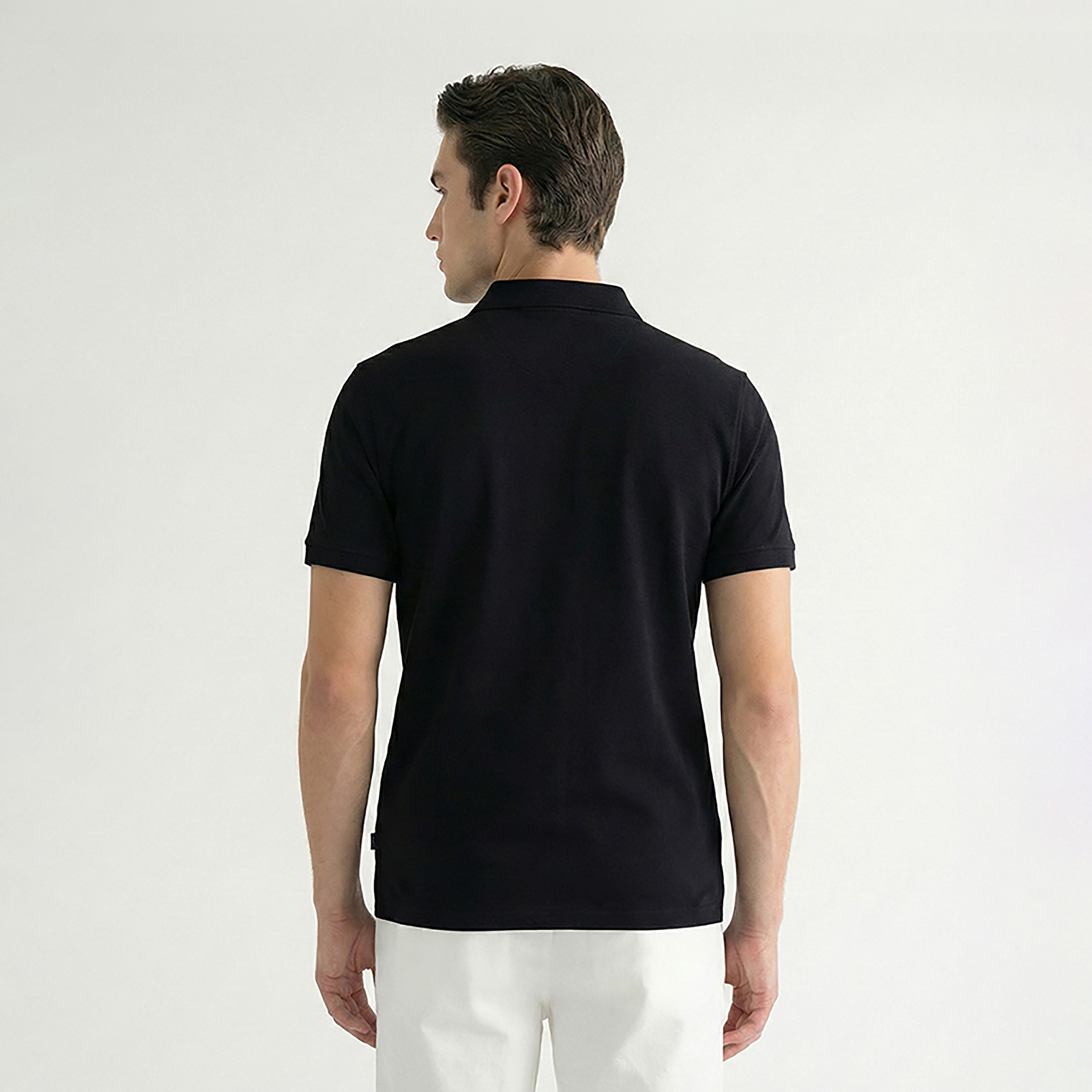 تيشيرت بولو رجالي منقوش بأكمام قصيرة وياقة بولو من بيفرلي هيلز بولو كلوب-men-clothing-tshirtsandpolos-polos-image-12