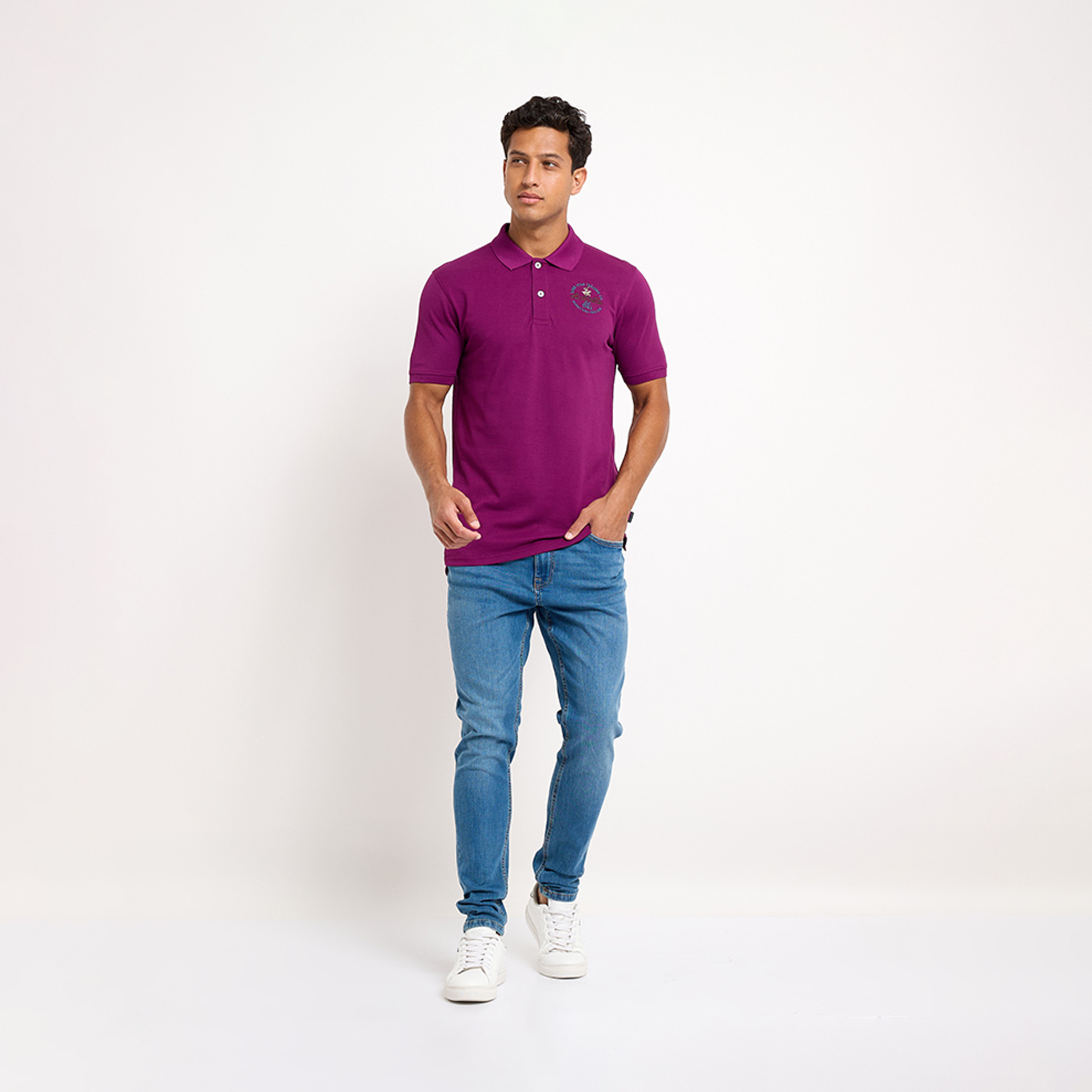 Beverly Hills Polo Club Men's Logo Collared Short-Sleeve Polo T-shirt-men-clothing-tshirtsandpolos-polos-image-4
