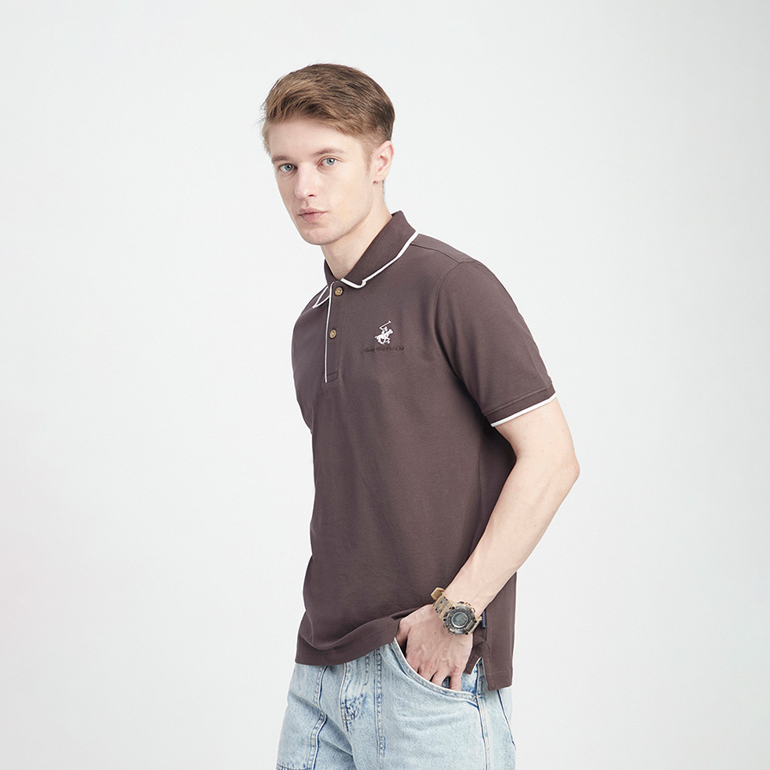 بيفرل هيلز بولو كلوب- تي شيرت بولو بأكمام قصيرة وياقة بشعار-men-clothing-tshirtsandpolos-polos-image-2
