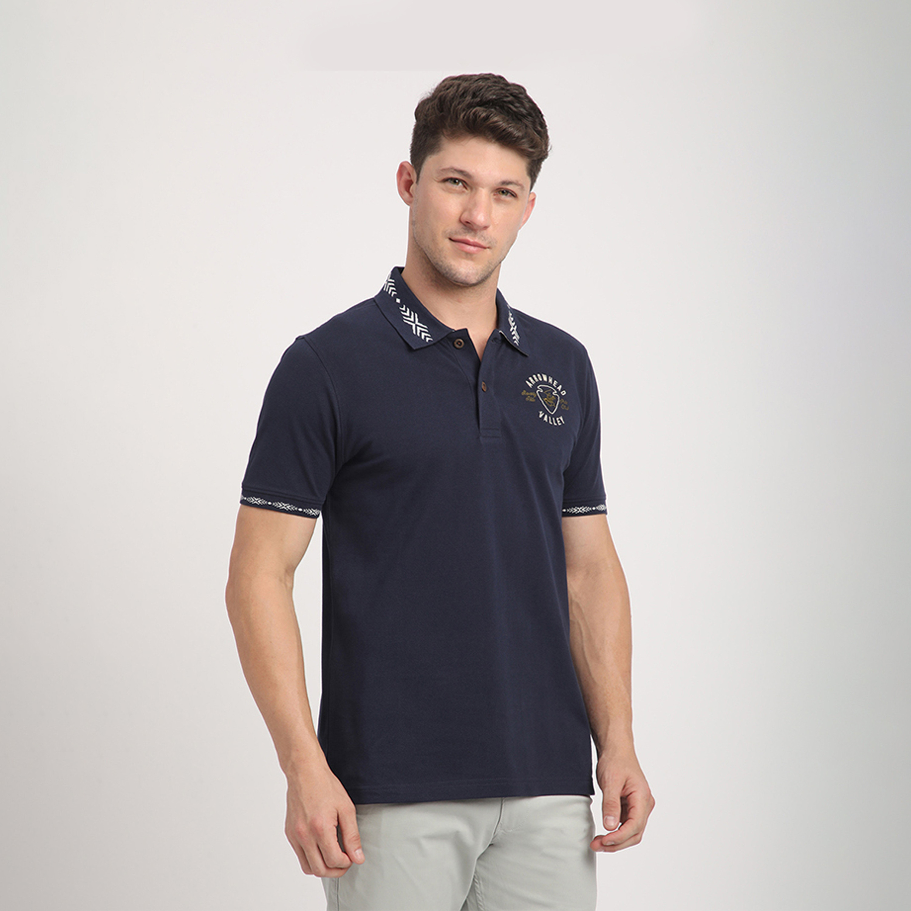 بيفرلي هيلز بولو كلوب-  تي شيرت بولو بأكمام قصيرة وياقة وشعار مطرز-men-clothing-tshirtsandpolos-polos-image-3