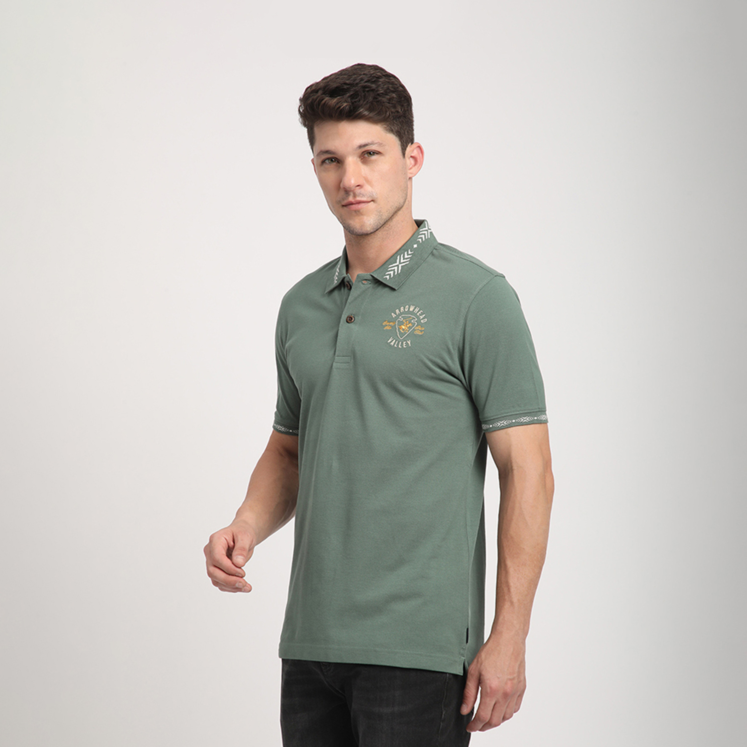 Beverly Hills Polo Club Embroidered Collared Short Sleeves Polo T-shirt-men-clothing-tshirtsandpolos-polos-image-2