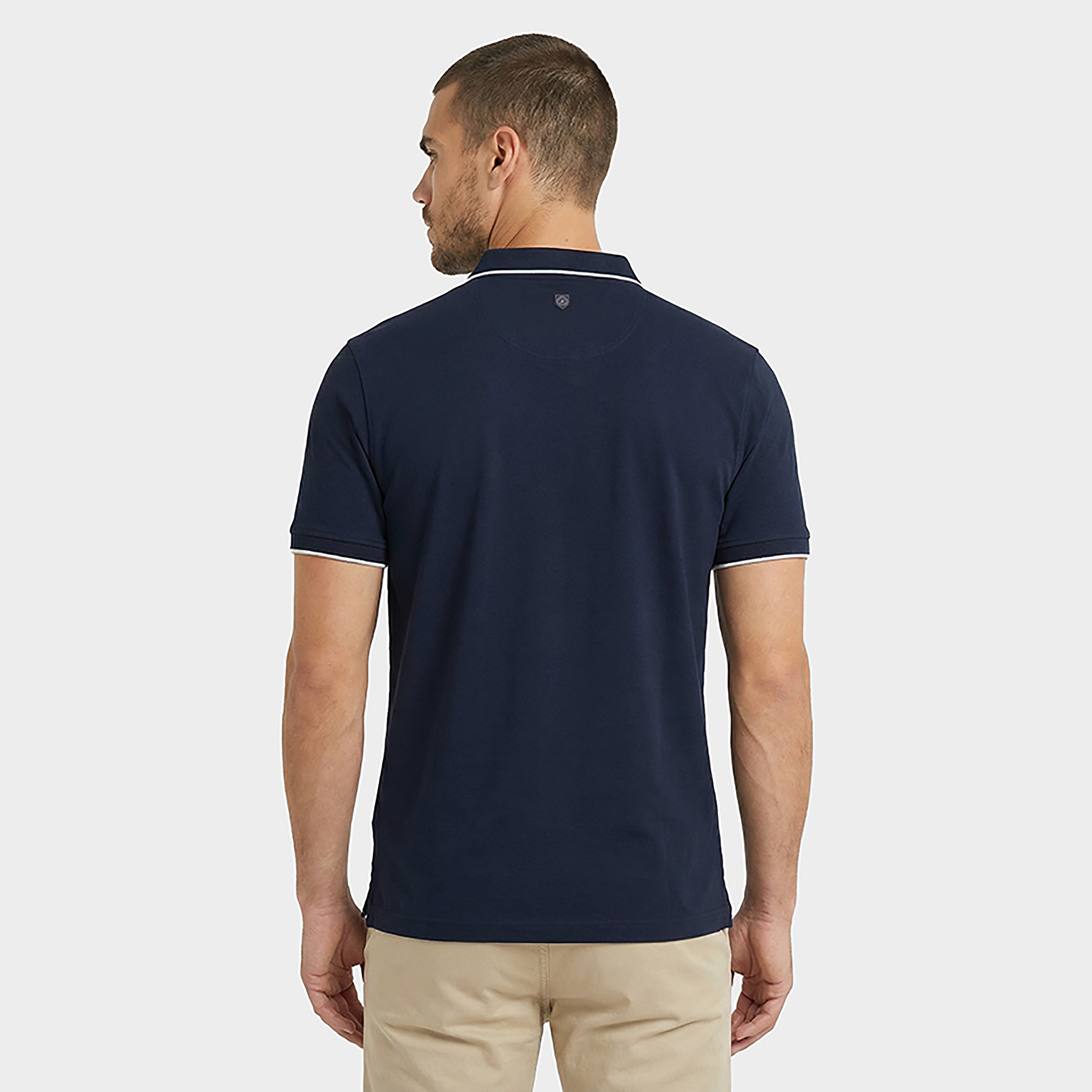 Beverly Hills Polo Club Printed Contrast Tipping Collar Short Sleeves Men's Polo T-Shirt-men-clothing-tshirtsandpolos-polos-image-4