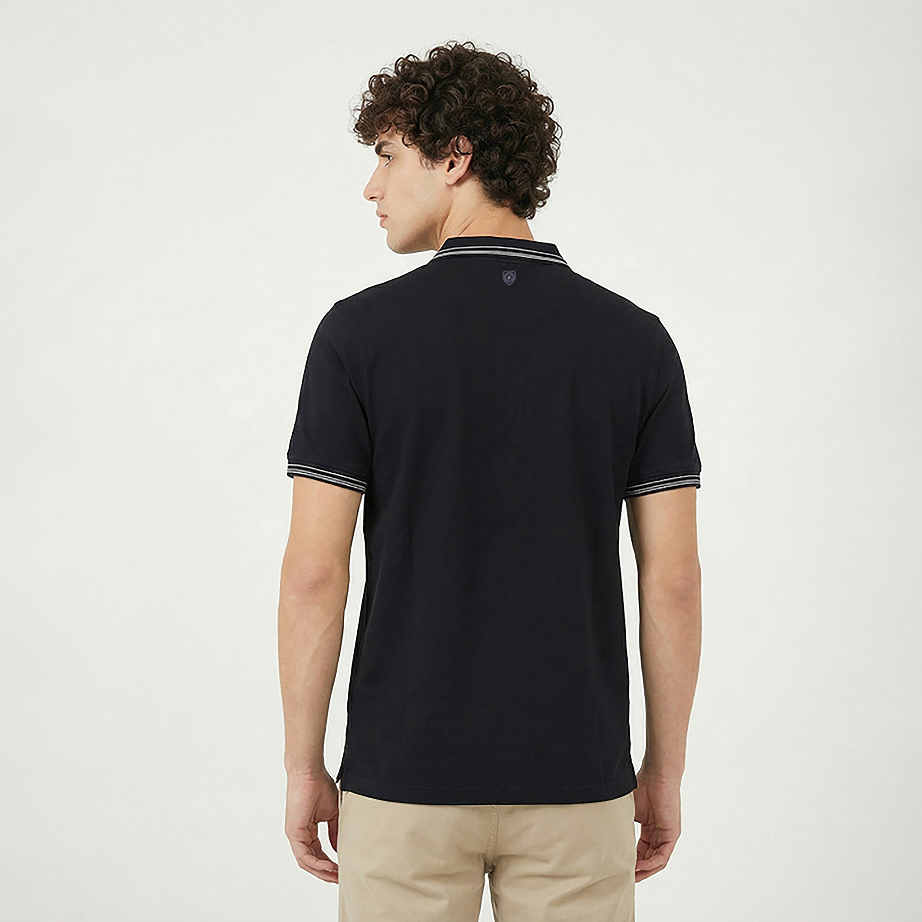 تيشيرت بولو رجالي مطبوع عليه شعار بأكمام قصيرة من بيفرلي هيلز بولو كلوب-men-clothing-tshirtsandpolos-polos-image-4