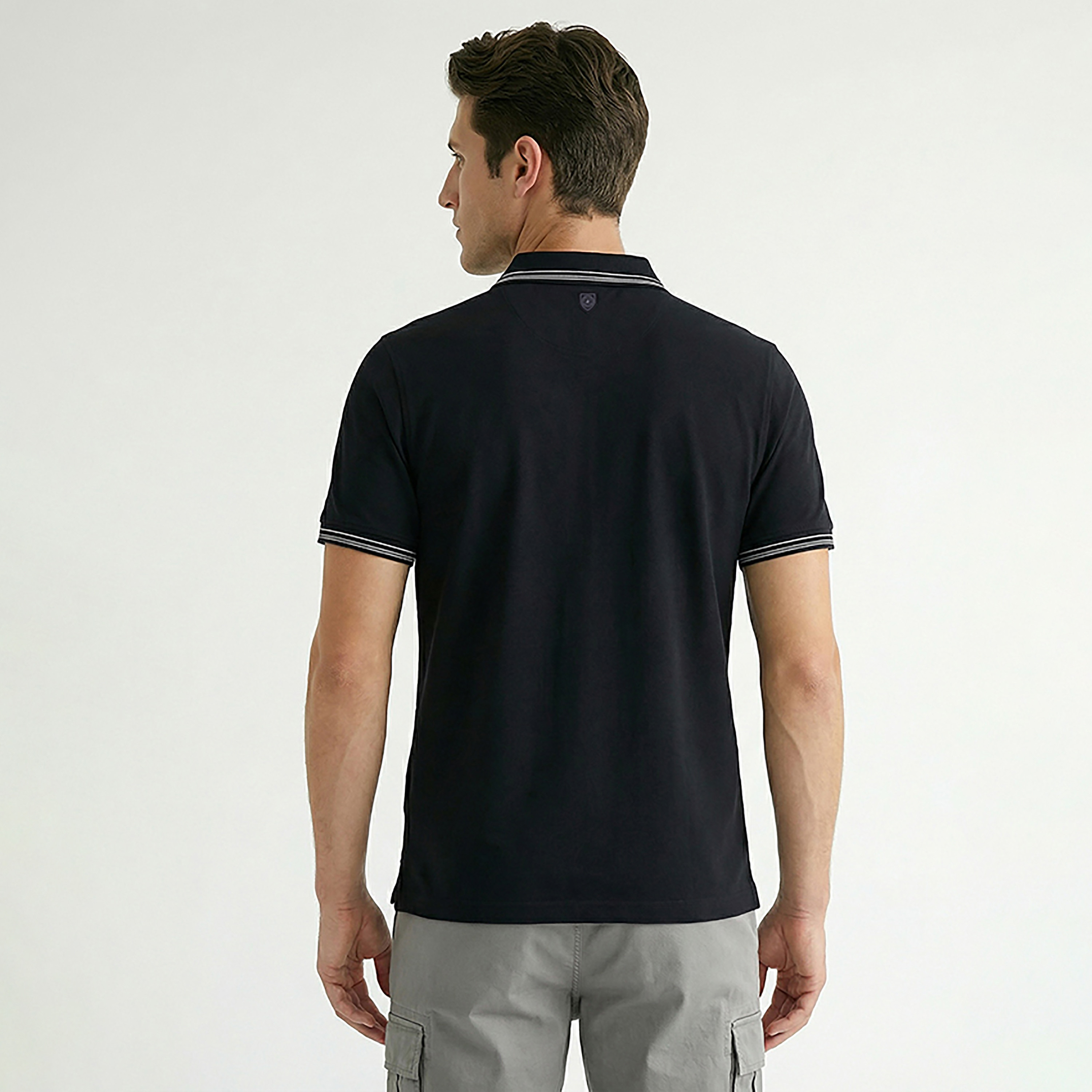 تيشيرت بولو رجالي مطبوع عليه شعار بأكمام قصيرة من بيفرلي هيلز بولو كلوب-men-clothing-tshirtsandpolos-polos-image-8