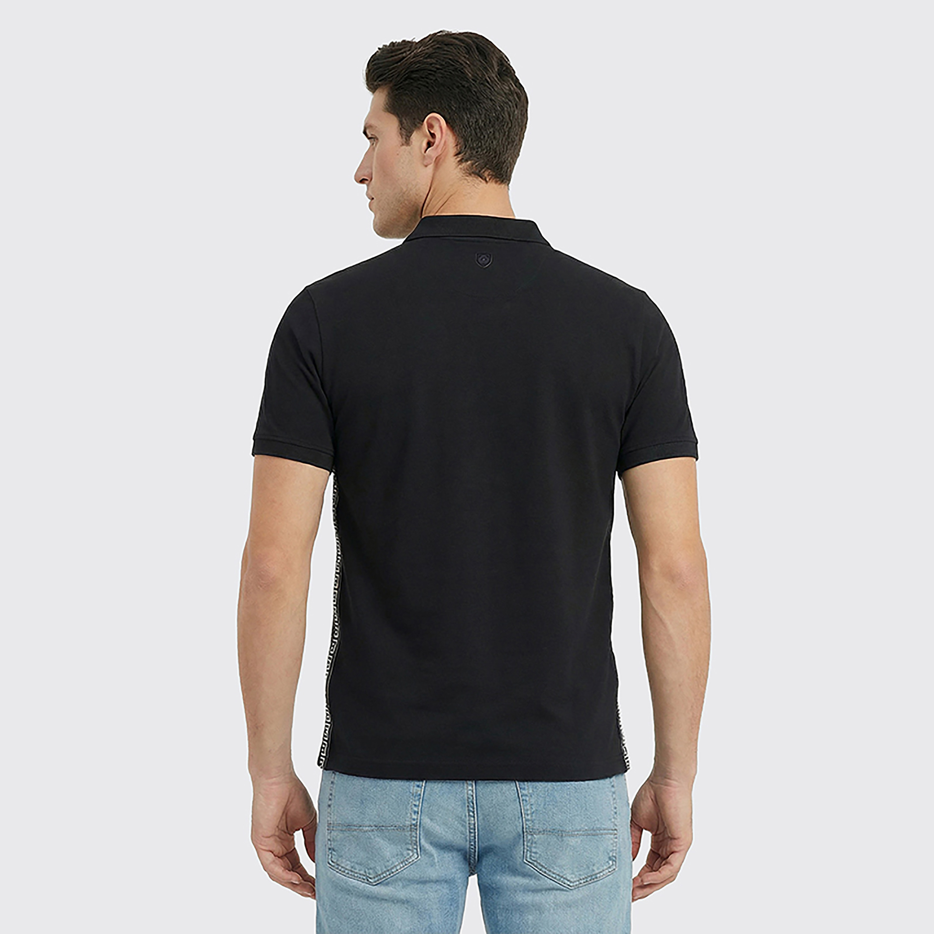 تي شيرت بولو رجالي سادة بأكمام قصيرة وياقة من بيفرلي هيلز بولو كلوب-men-clothing-tshirtsandpolos-polos-image-4